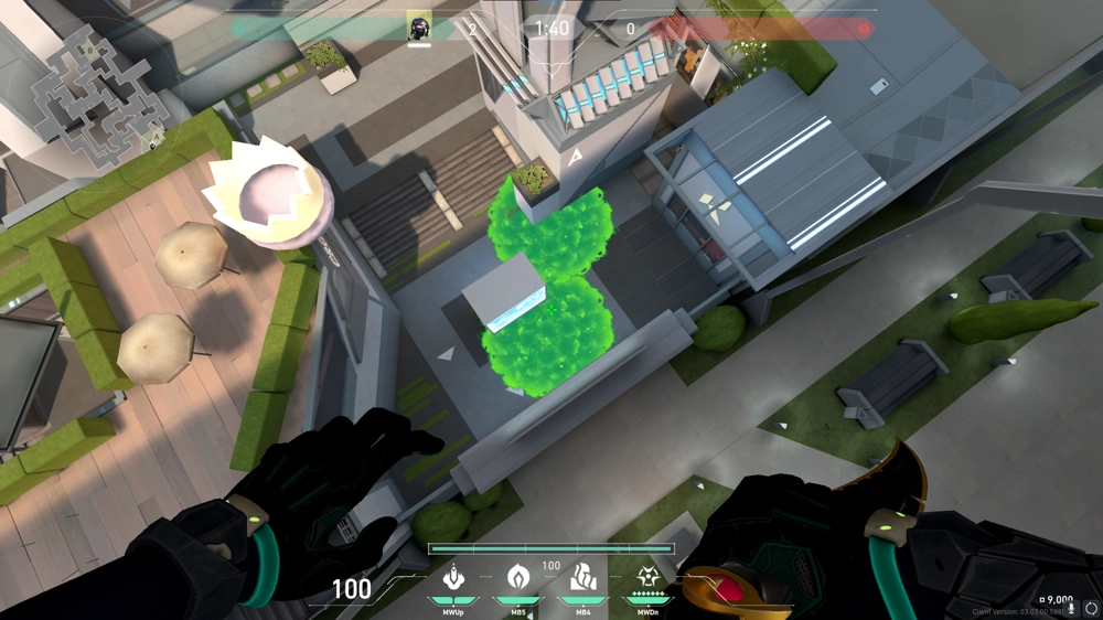 Viper Snake Bite on Split Attack Site A — step 1 of 4: Position — where to stand