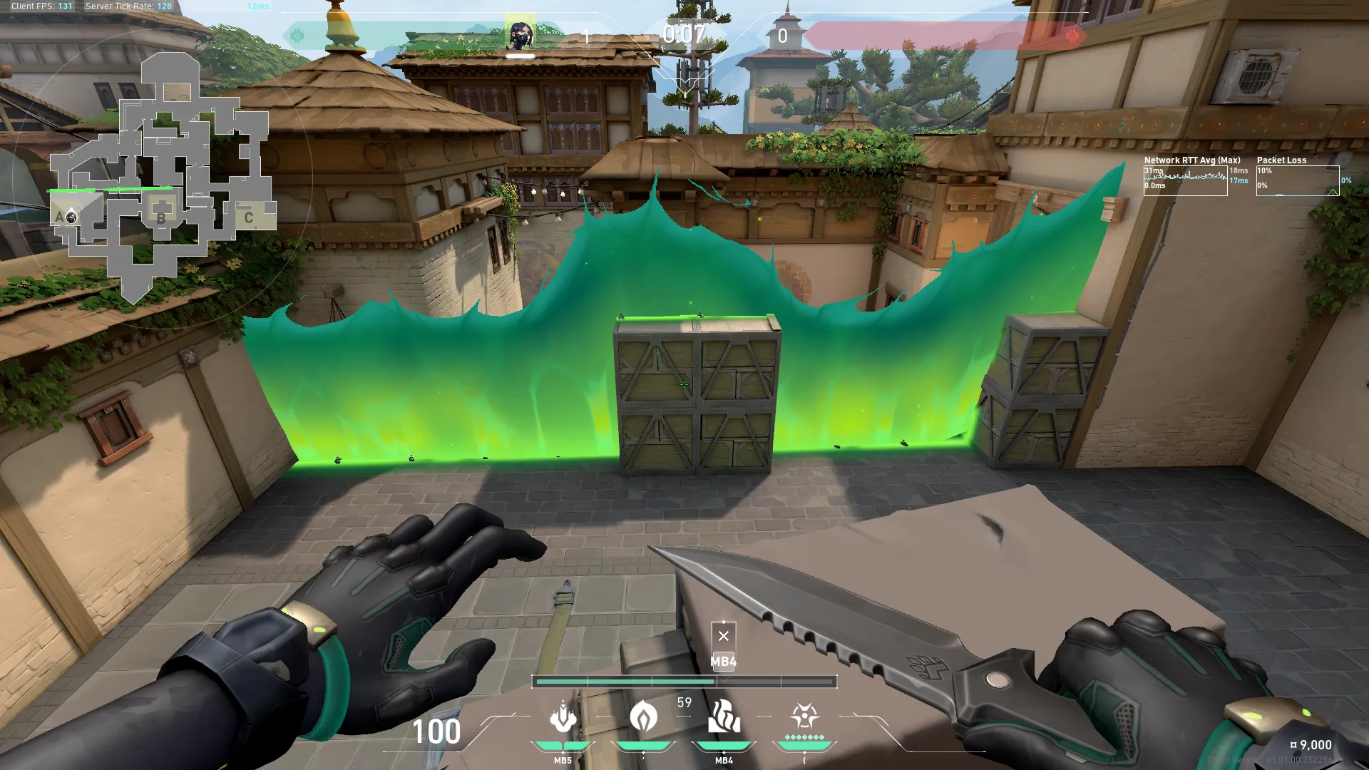 Viper Toxic Screen on Haven Defense Site A — step 4 of 4: Result