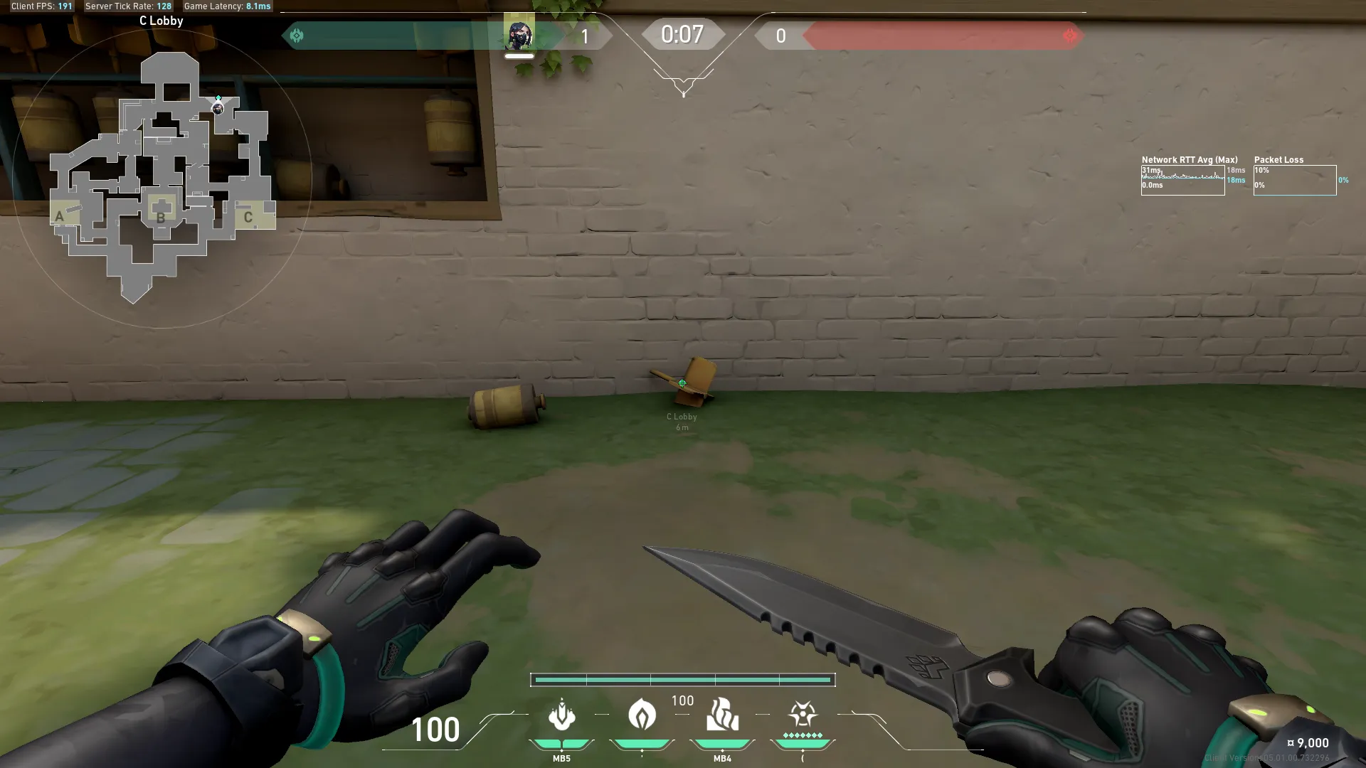 Viper Poison Cloud on Haven Attack Site C — step 1 of 3: Position — where to stand