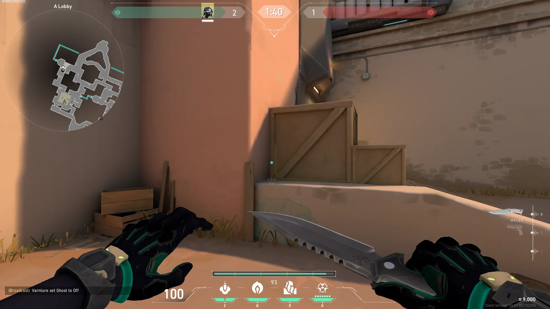 Viper Poison Cloud on Bind Attack Site A — step 1 of 3: Position — where to stand