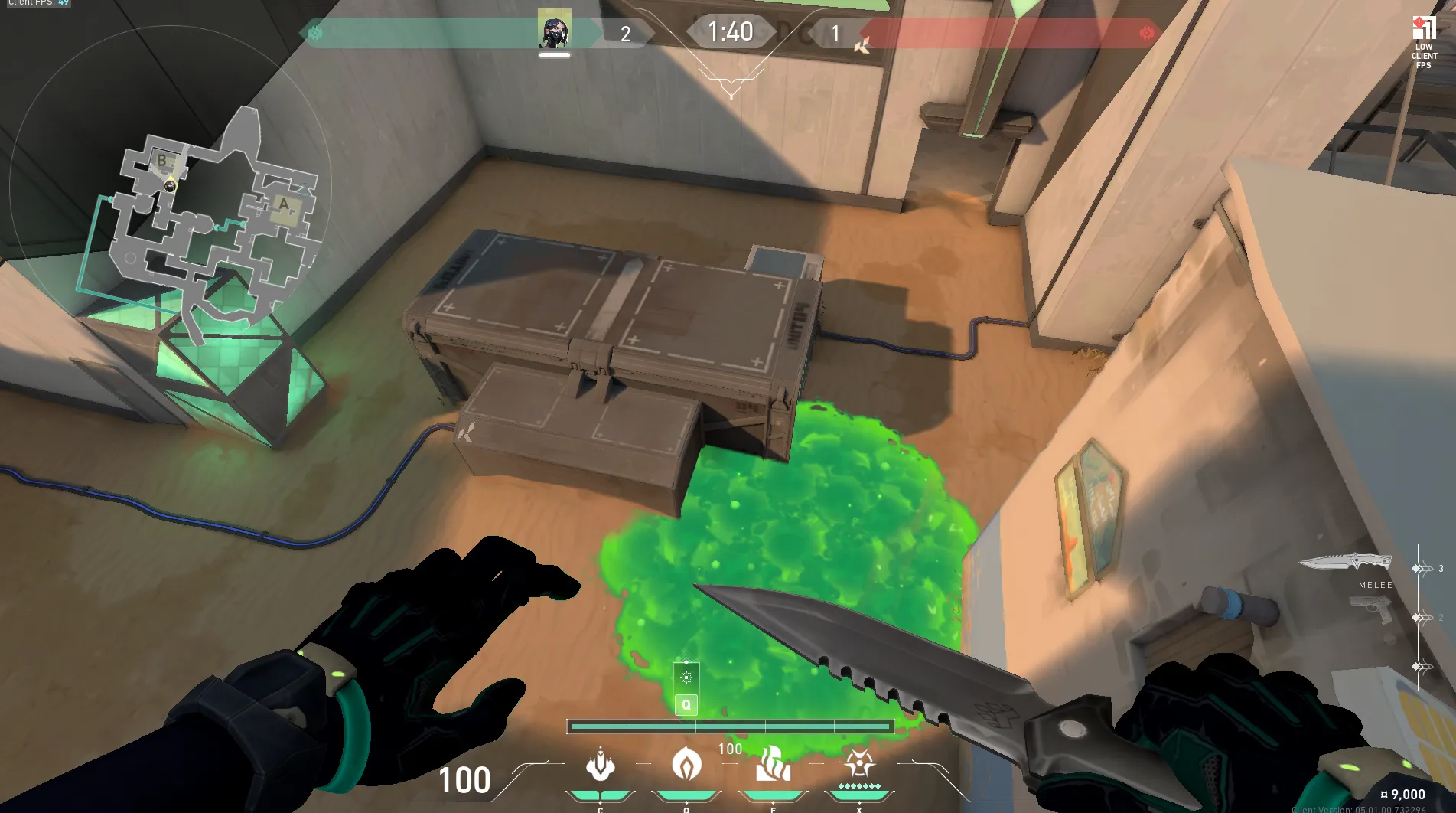 Viper Snake Bite on Bind Attack Site B — step 4 of 4: Result