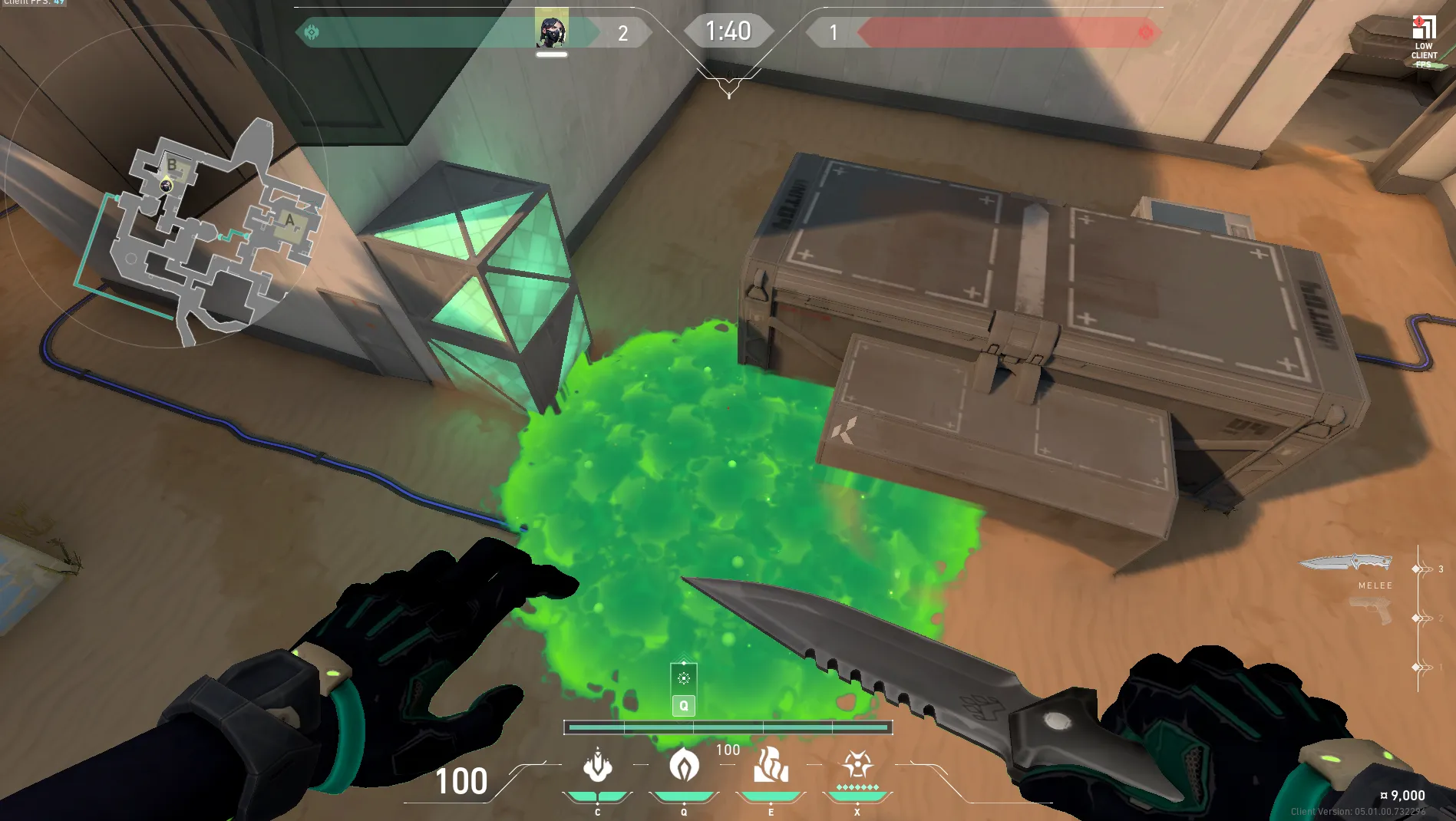 Viper Snake Bite on Bind Attack Site B — step 5 of 5: Result