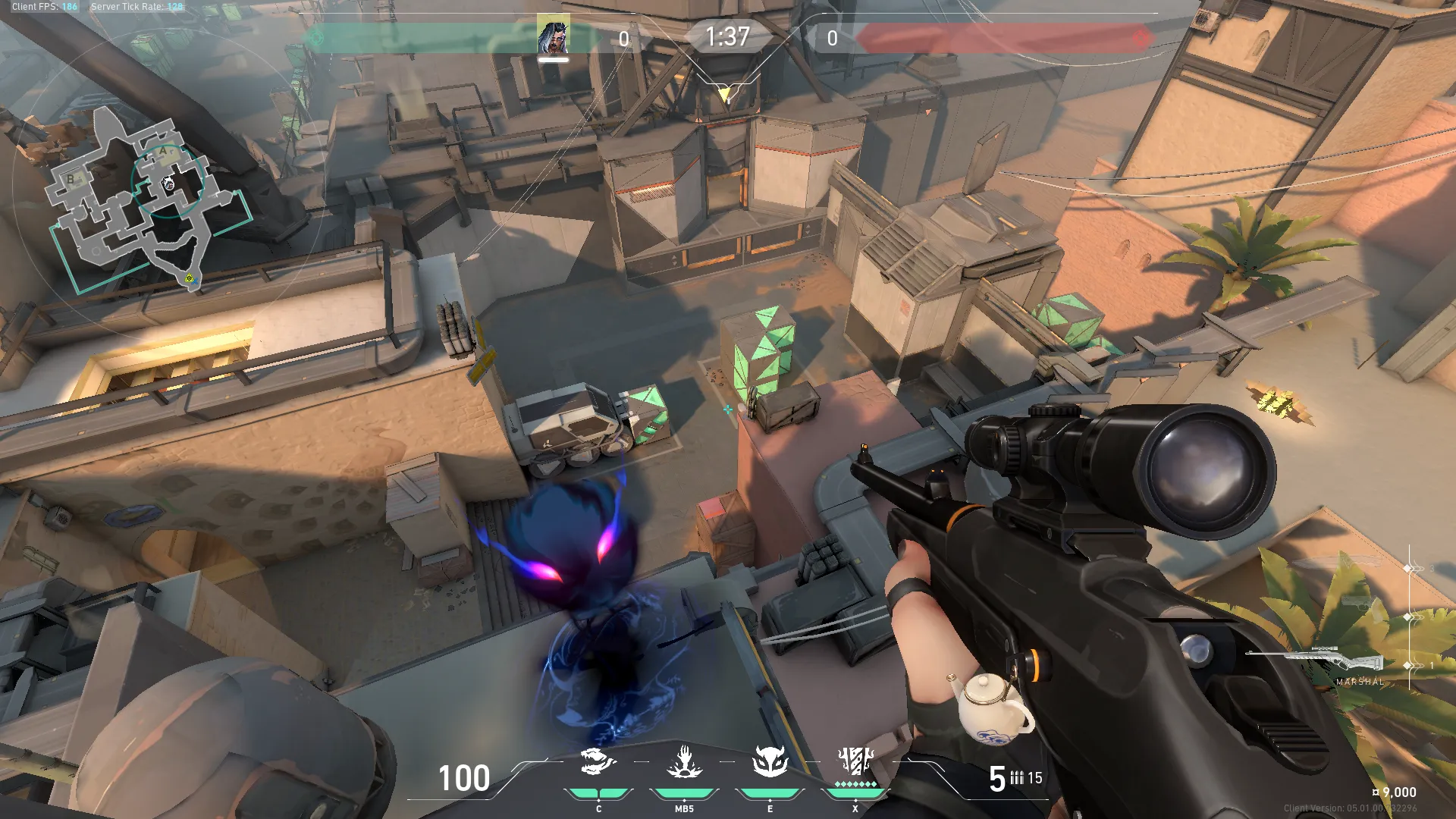 Fade Haunt on Bind Attack Site A — step 4 of 4: Result