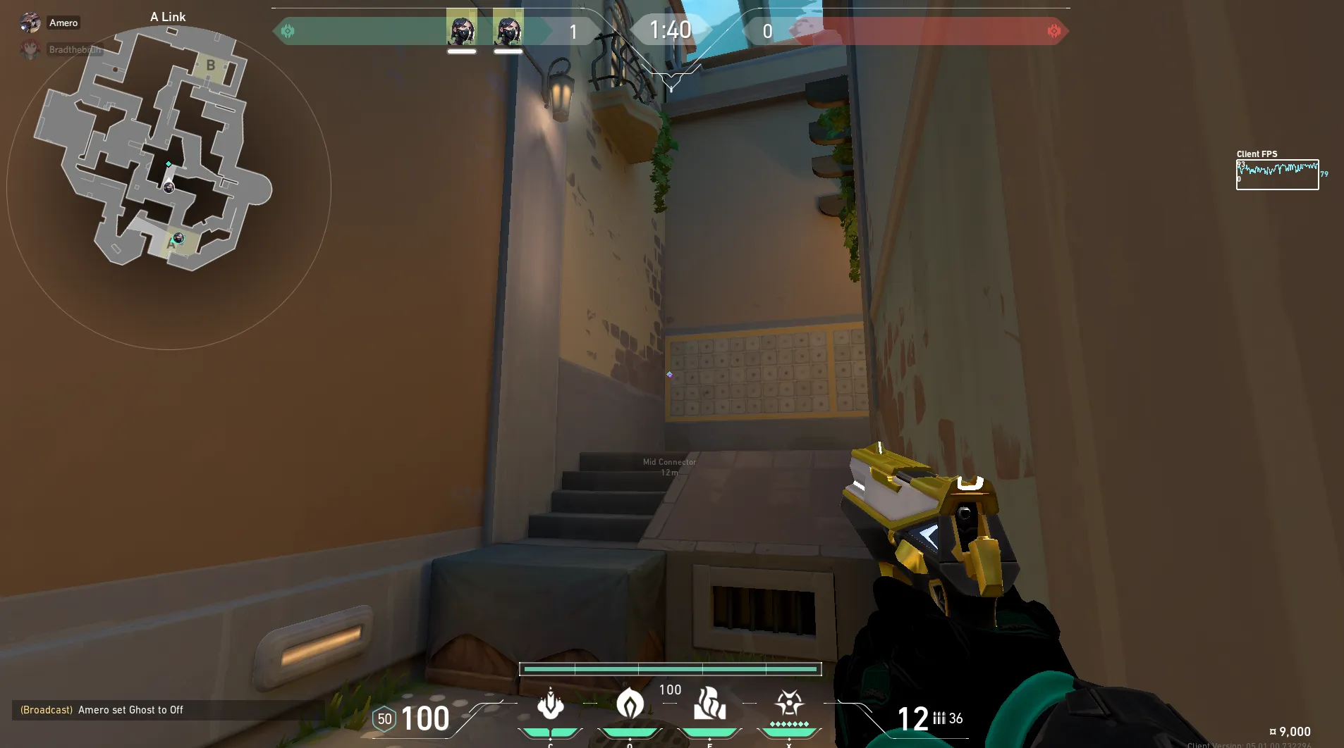 Viper Snake Bite on Pearl Attack Site A — step 1 of 3: Position — where to stand