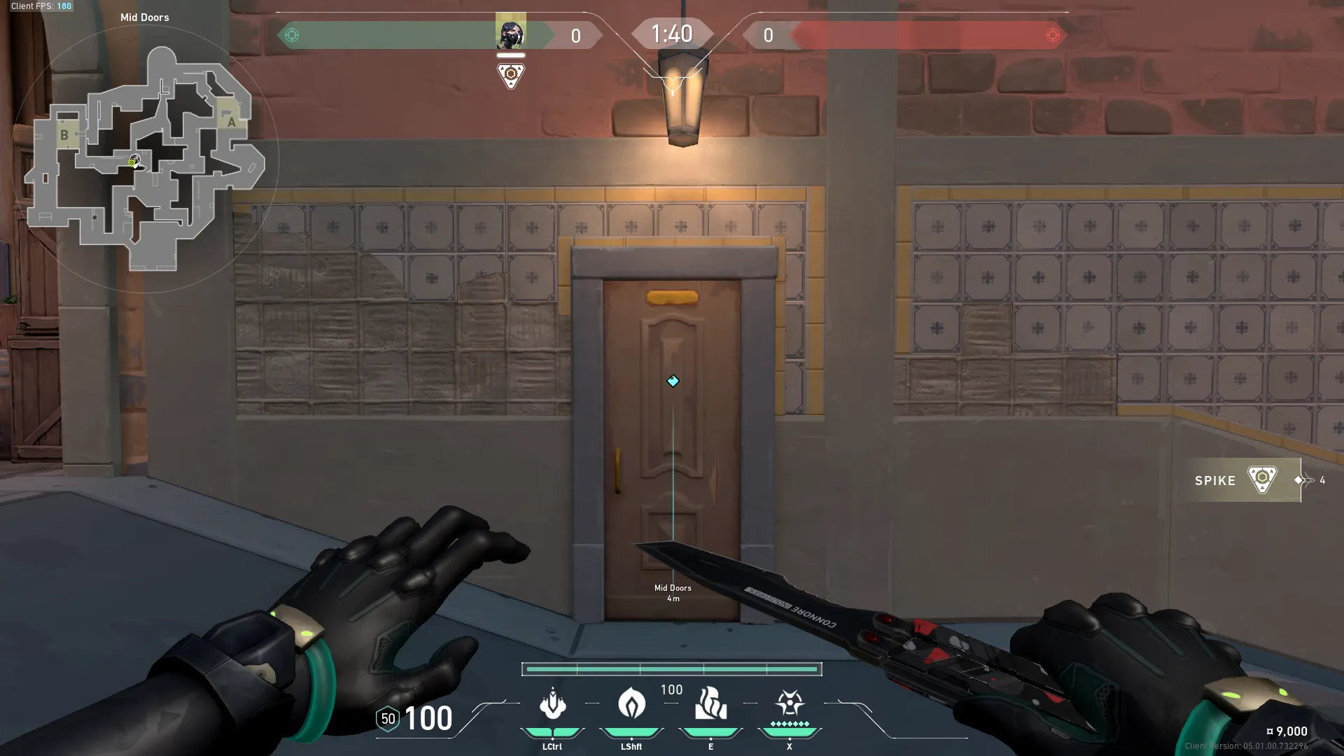 Viper Poison Cloud on Pearl Defense Mid — step 1 of 3: Position — where to stand