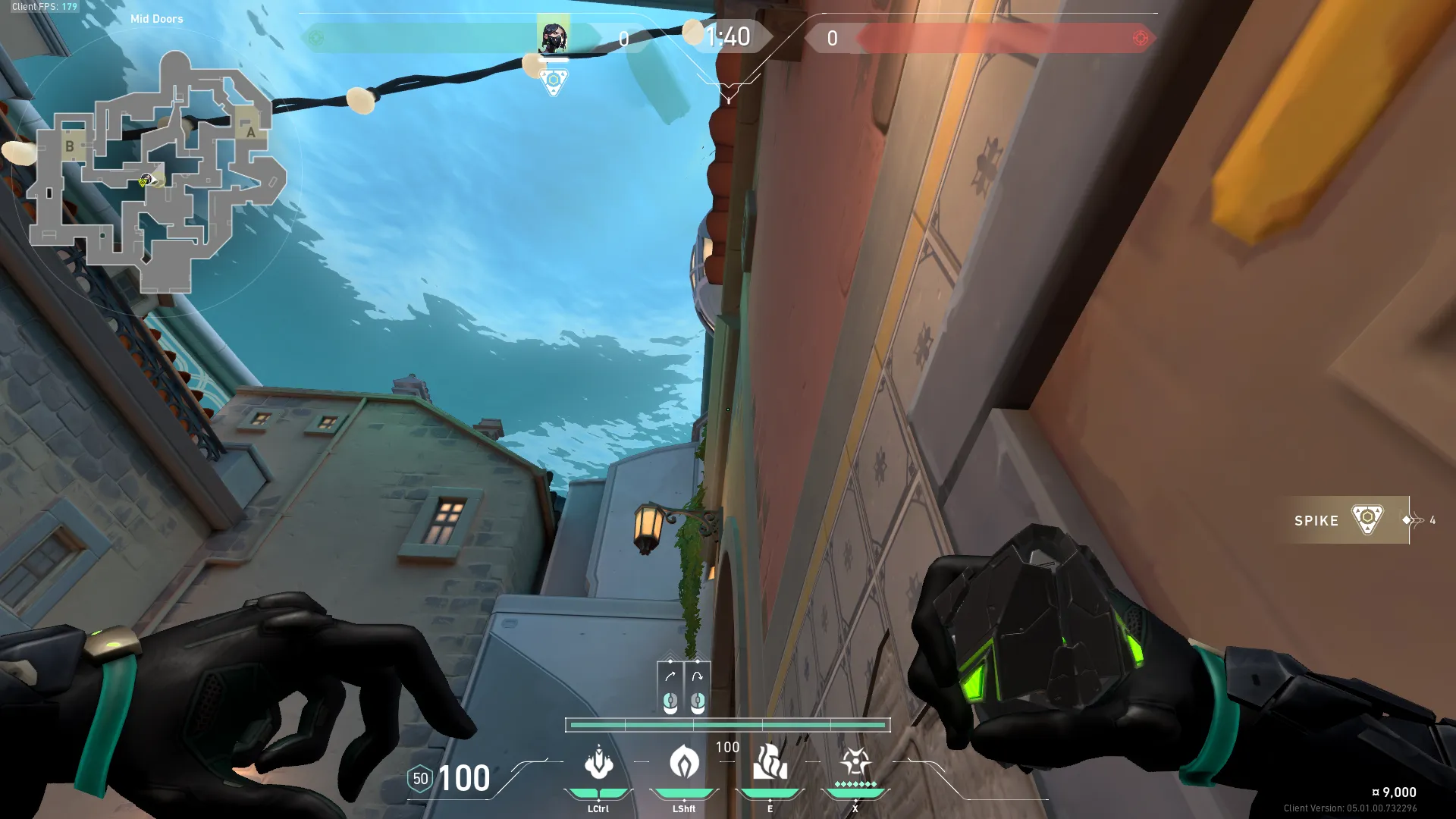Viper Poison Cloud on Pearl Defense Mid — step 2 of 3: Aim — line up the shot