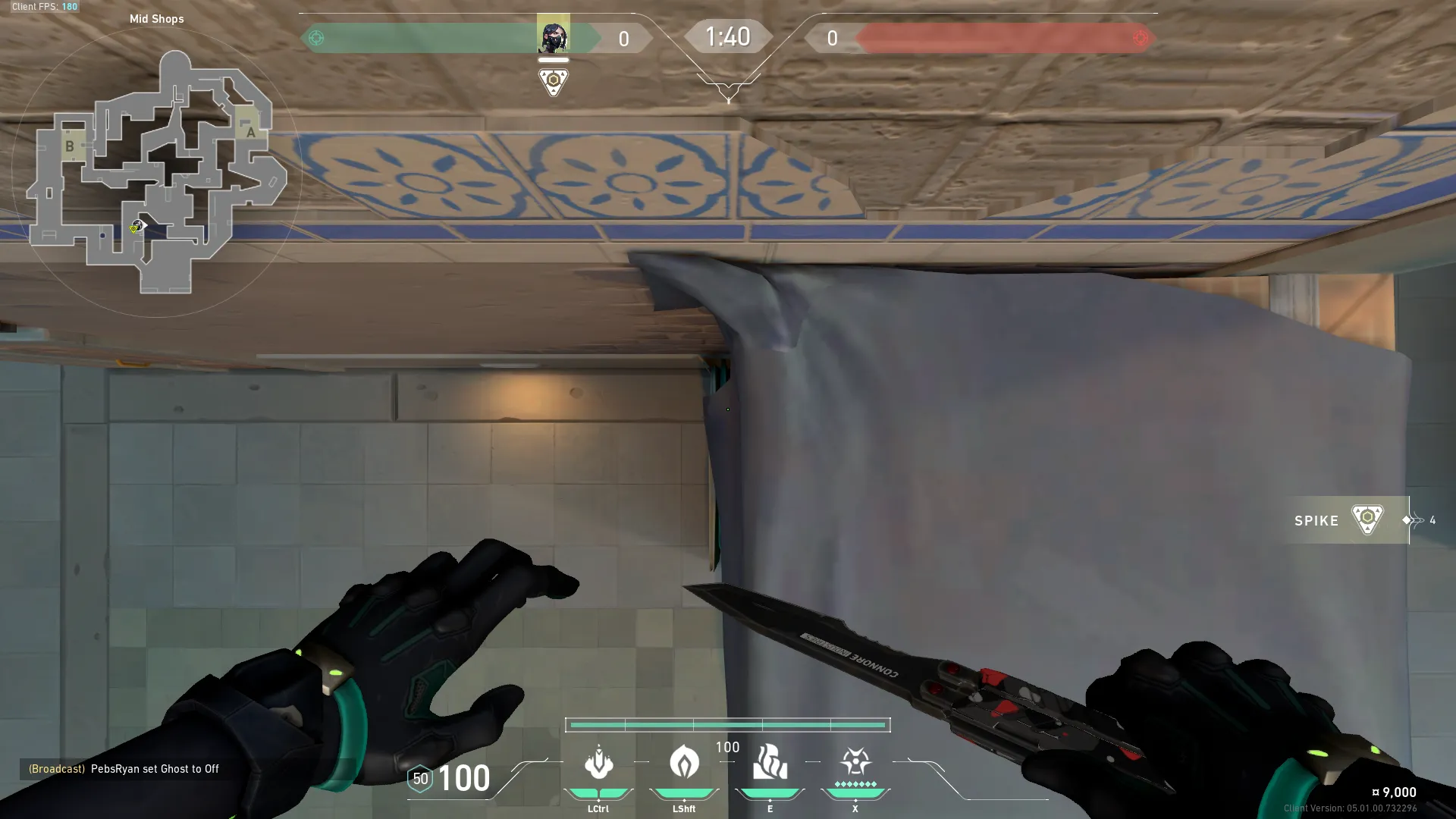 Viper Poison Cloud on Pearl Attack Site B — step 1 of 3: Position — where to stand