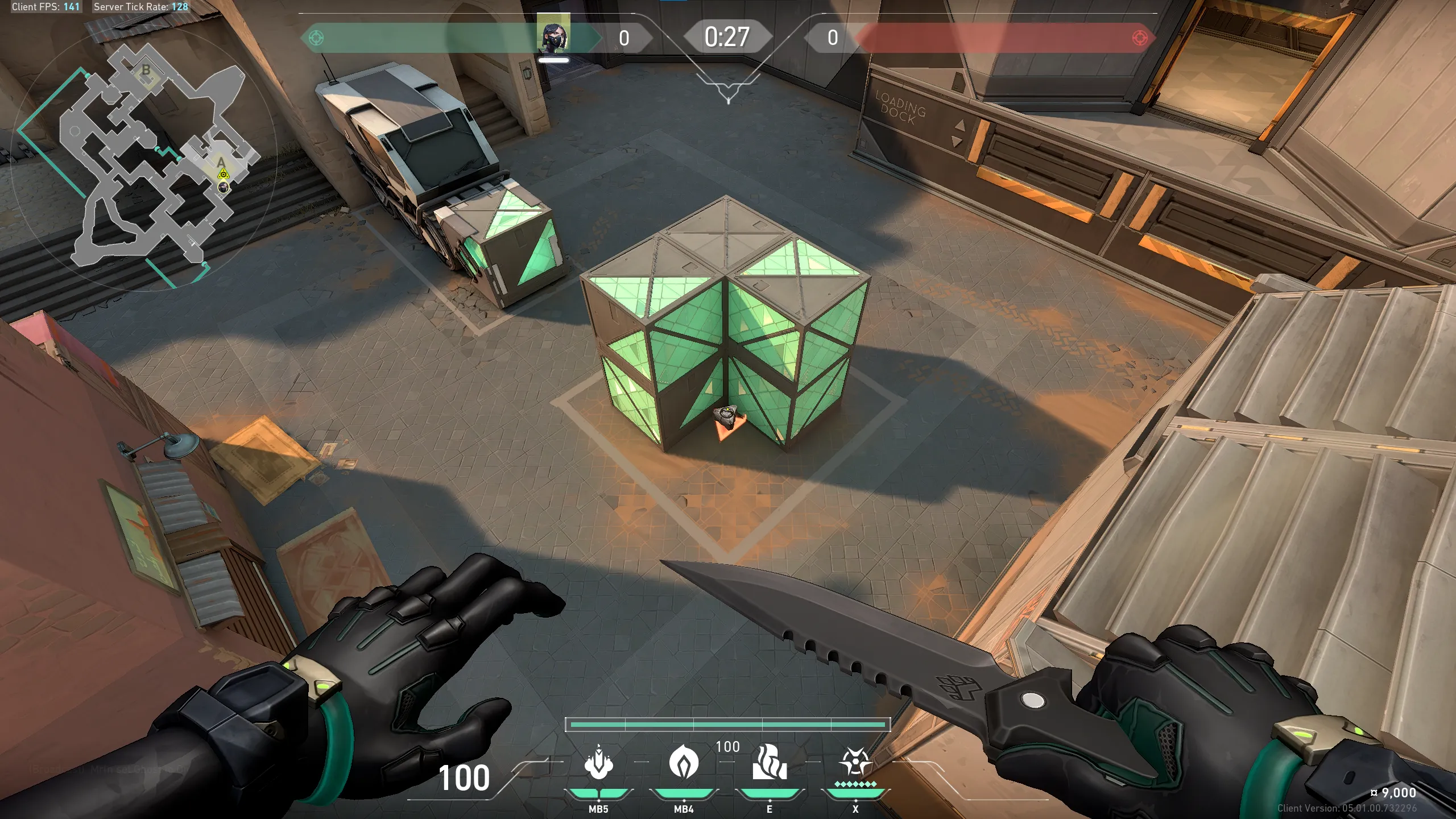 Viper Snake Bite on Bind Attack Site A — step 1 of 4: Position — where to stand