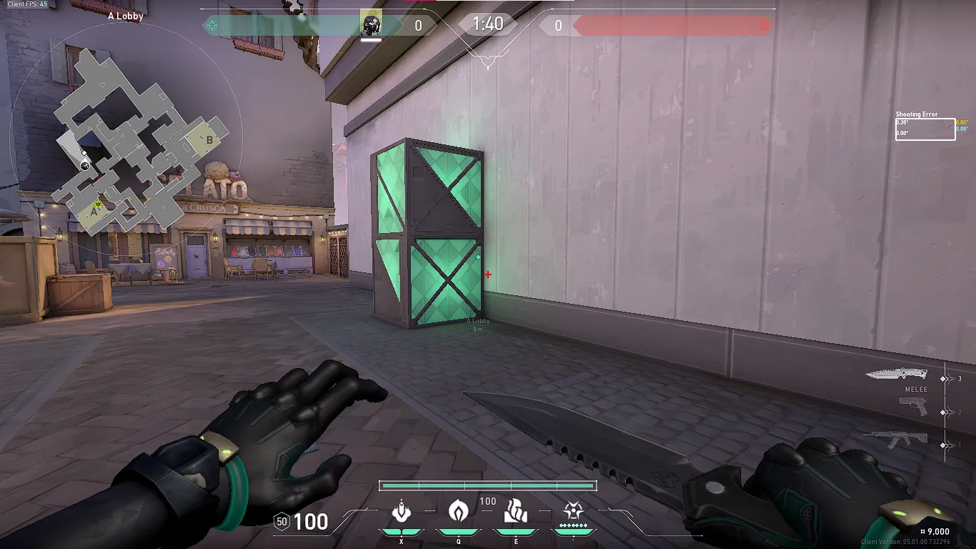 A Lobby to A Generator Easy — Viper lineup on Ascent