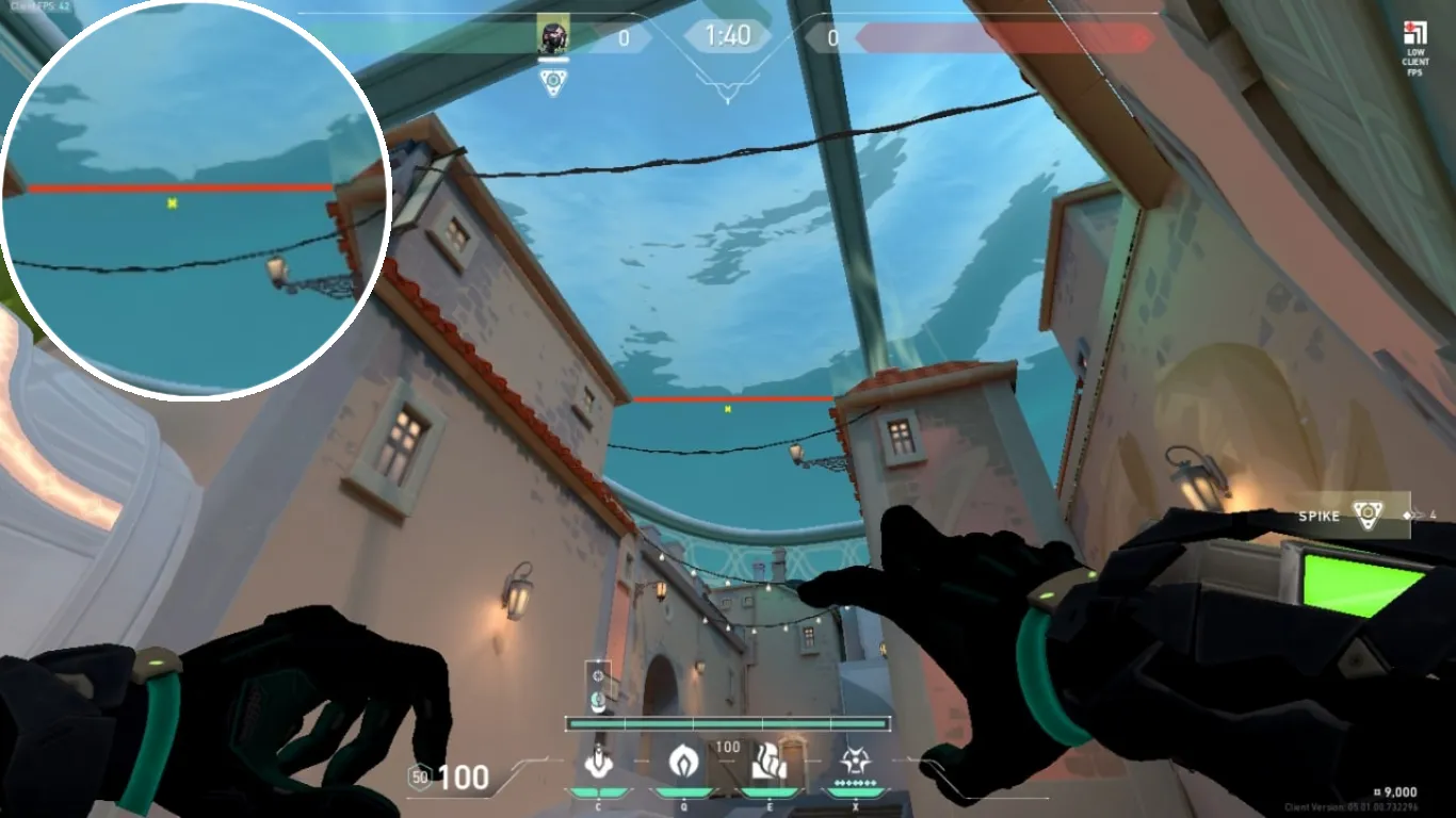Viper Snake Bite on Pearl Defense Site A — step 2 of 3: Aim — line up the shot