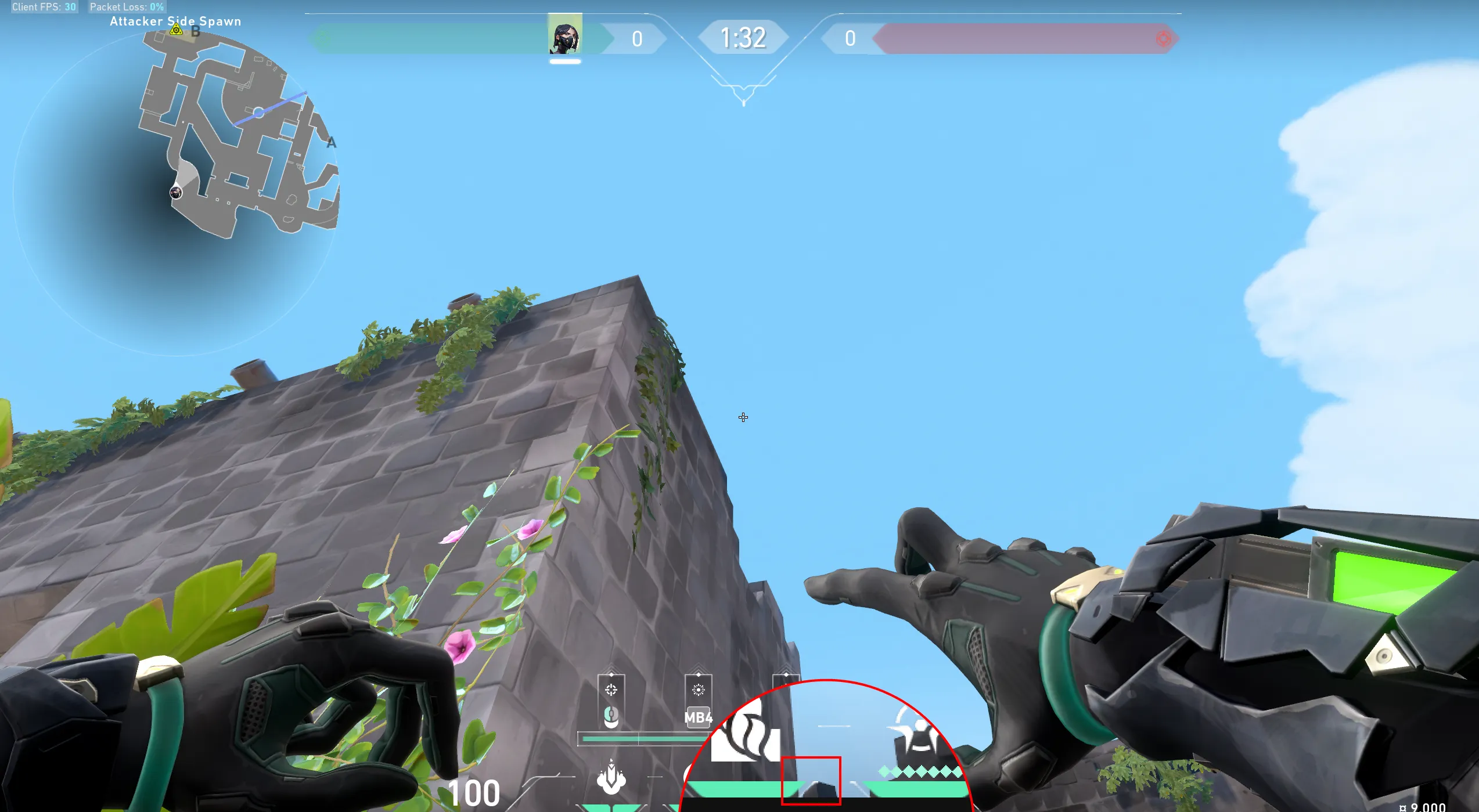 Viper Snake Bite on Breeze Attack Site B — step 2 of 4: Aim — line up the shot
