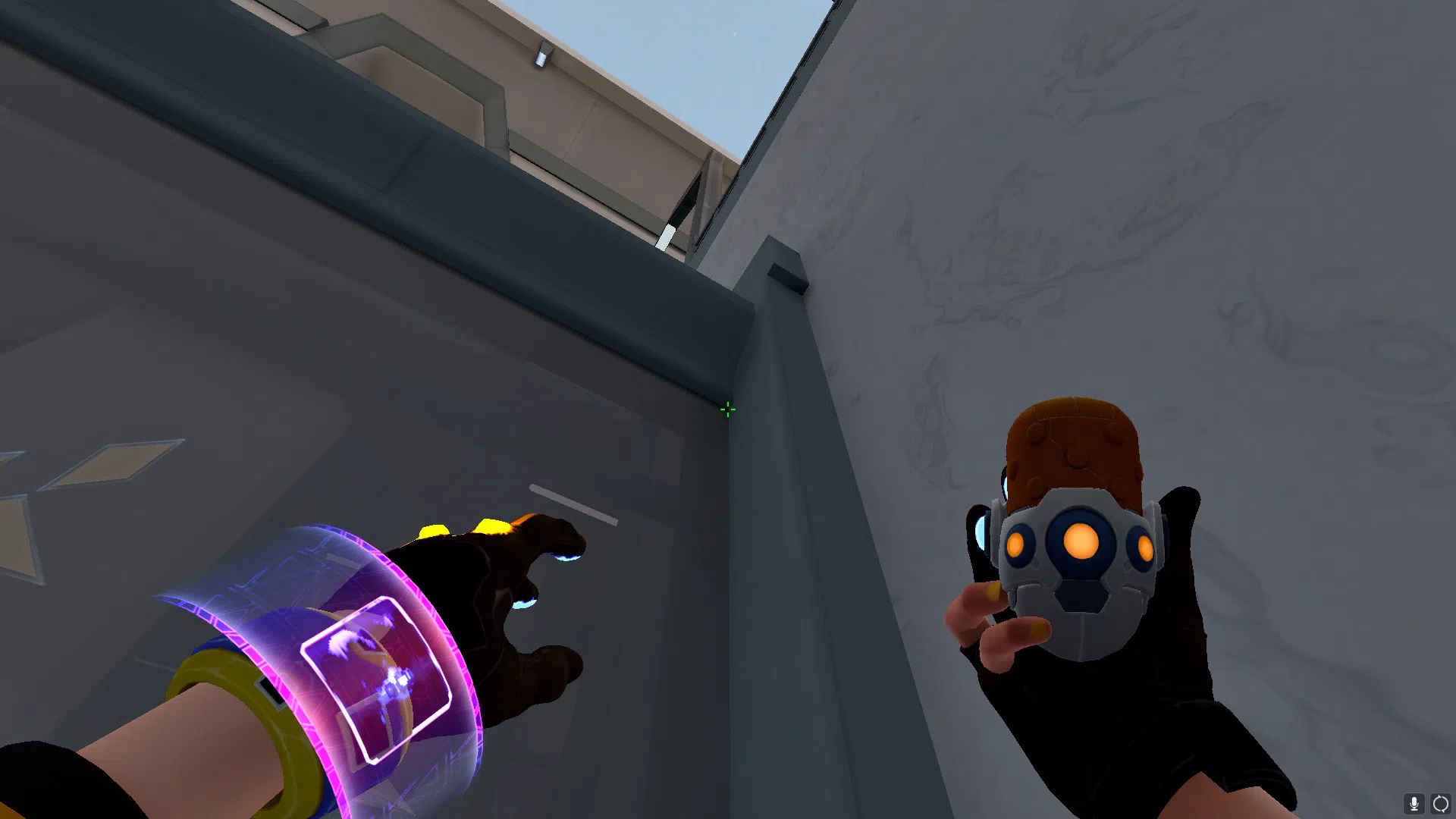 Killjoy Nanoswarm on Split Defense Site A — step 2 of 3: Aim — line up the shot