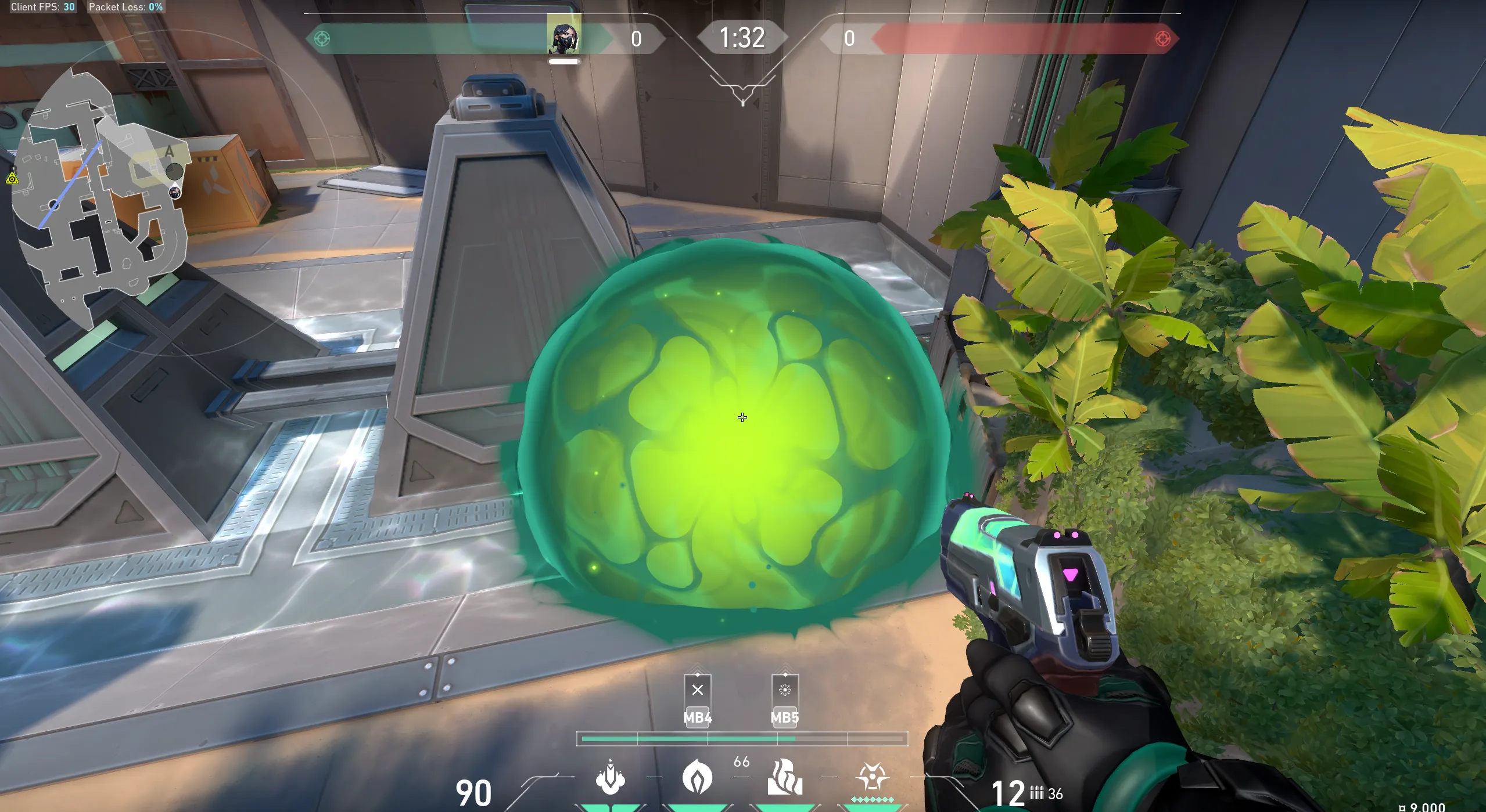 Viper Poison Cloud on Breeze Attack Site A — step 3 of 3: Result