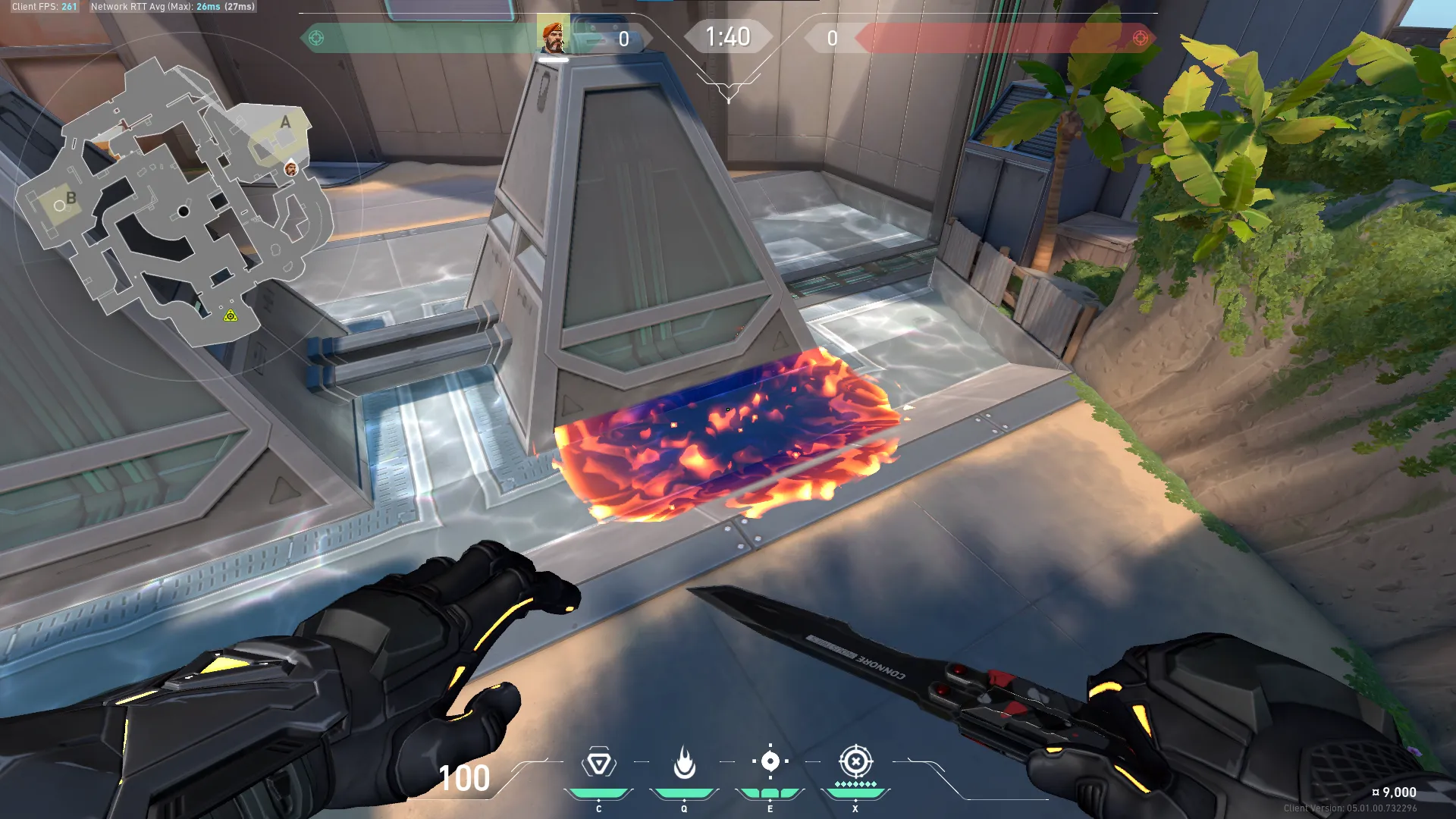 Brimstone Incendiary on Breeze Attack Site A — step 3 of 3: Result