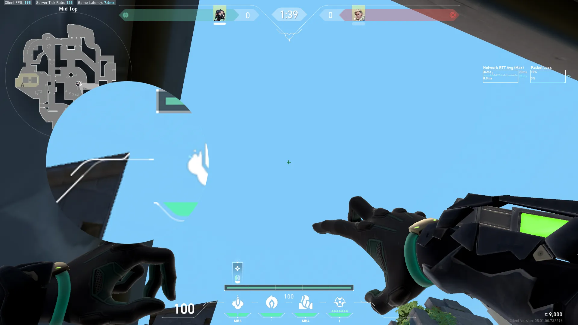 Viper Snake Bite on Breeze Attack Site B — step 2 of 3: Aim — line up the shot