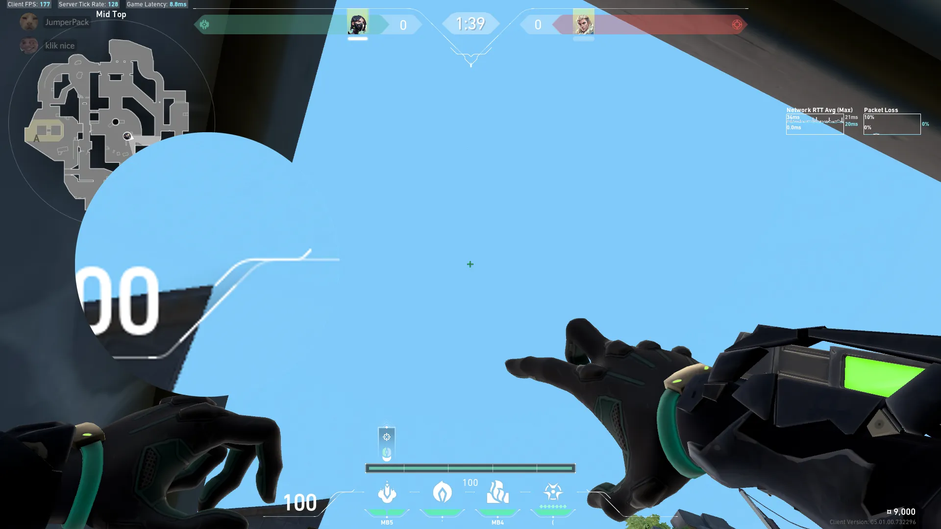 Viper Snake Bite on Breeze Attack Site B — step 2 of 3: Aim — line up the shot