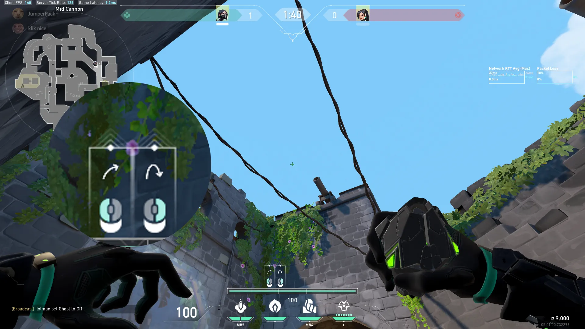 Viper Poison Cloud on Breeze Attack Site B — step 2 of 3: Aim — line up the shot