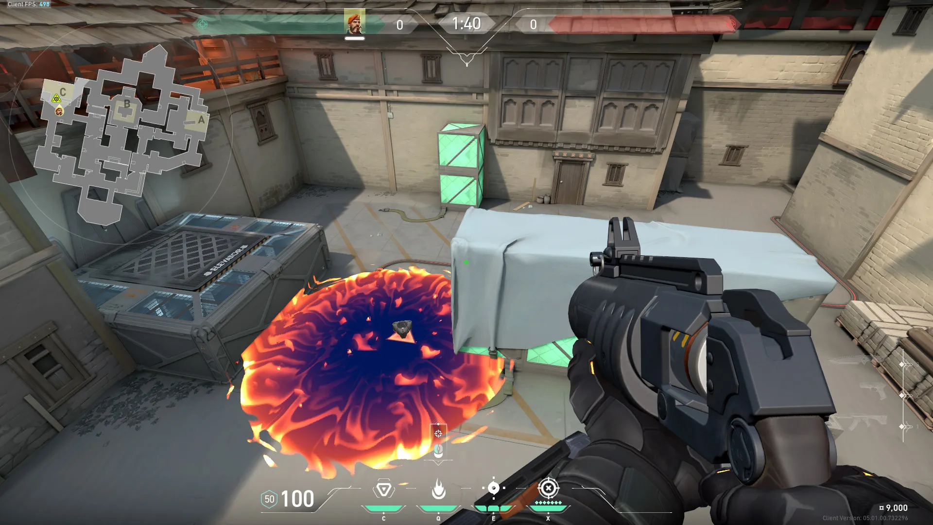 Brimstone Incendiary on Haven Defense Site C — step 4 of 4: Result
