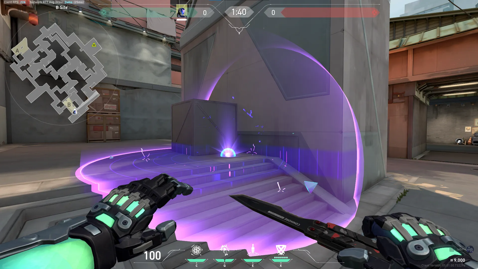 KAY/O Frag_Ment on Split Attack Site B — step 3 of 3: Result