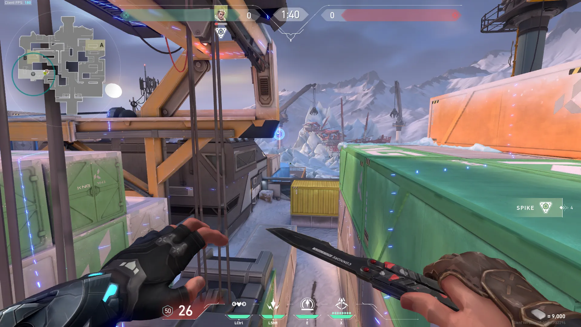 Sova Recon Bolt on Icebox Attack Site B — step 3 of 3: Result