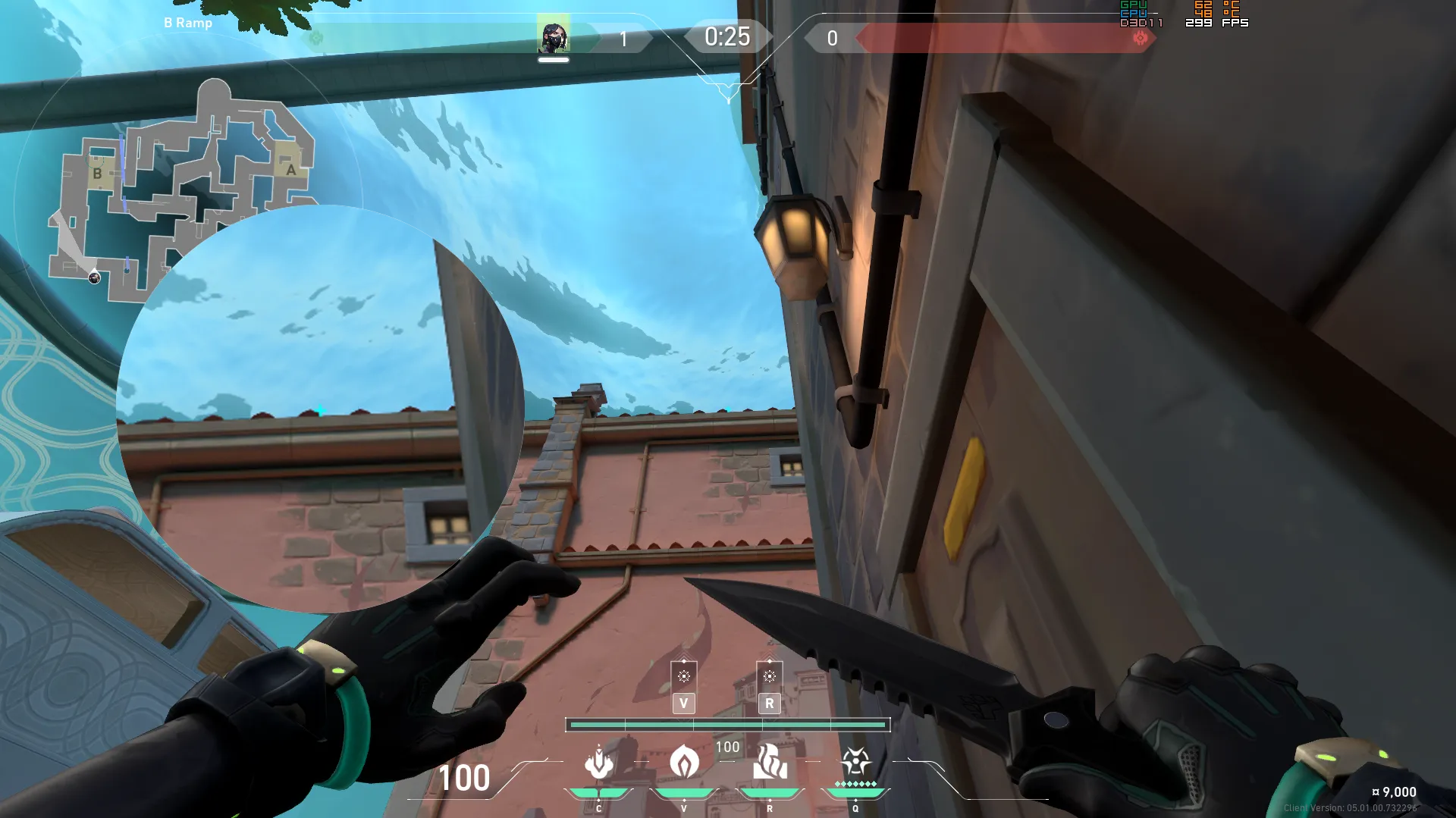 Viper Poison Cloud on Pearl Attack Site B — step 2 of 3: Aim — line up the shot
