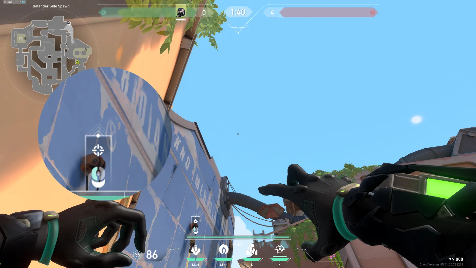 Viper Snake Bite on Breeze Defense Site A — step 2 of 3: Aim — line up the shot