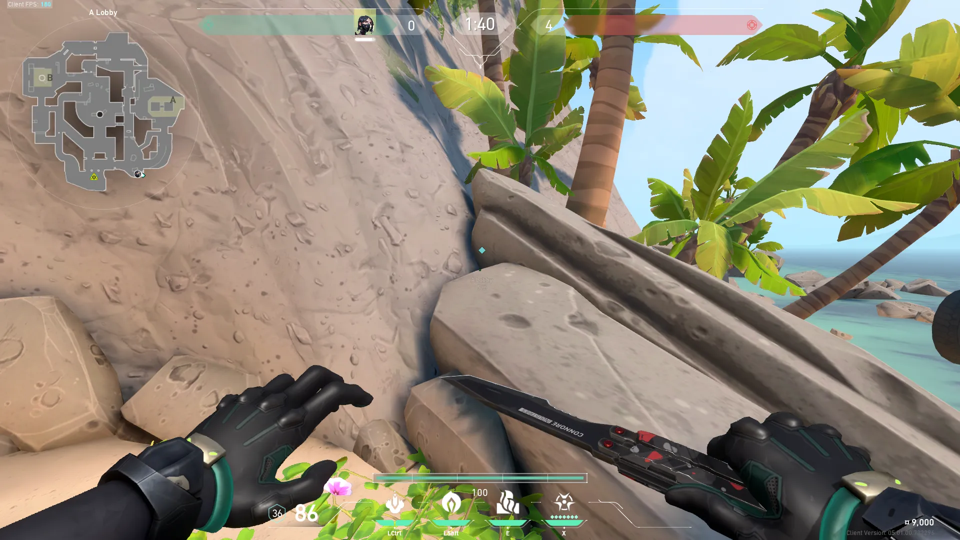 Viper Snake Bite on Breeze Attack Site A — step 1 of 3: Position — where to stand