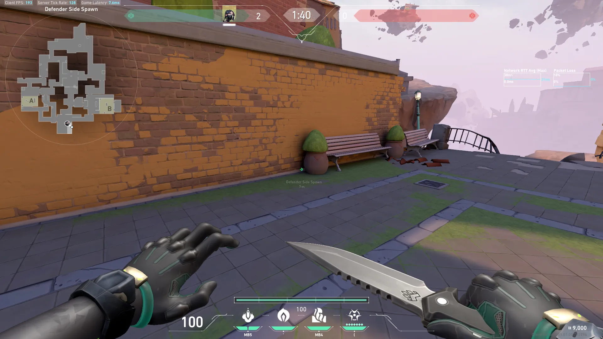 Defending A Site box Plant When Rotating From B Molly — Viper lineup on Ascent