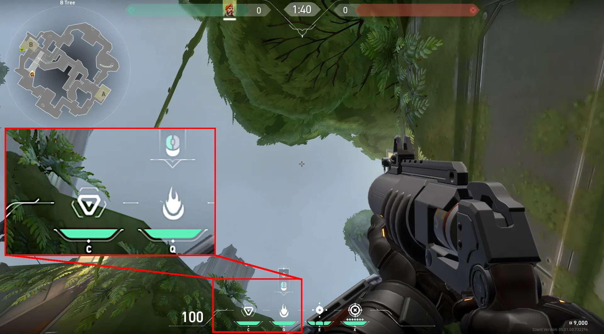 Brimstone Incendiary on Fracture Attack Site B — step 2 of 3: Aim — line up the shot