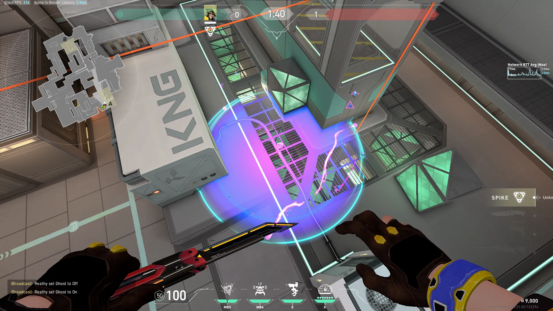 Killjoy Nanoswarm on Icebox Attack Site A — step 3 of 3: Result