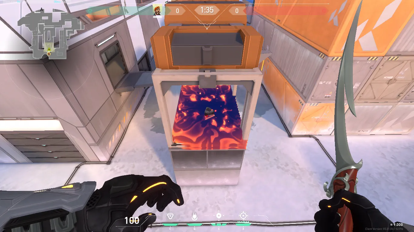 Brimstone Incendiary on Icebox Defense Site B — step 4 of 4: Result