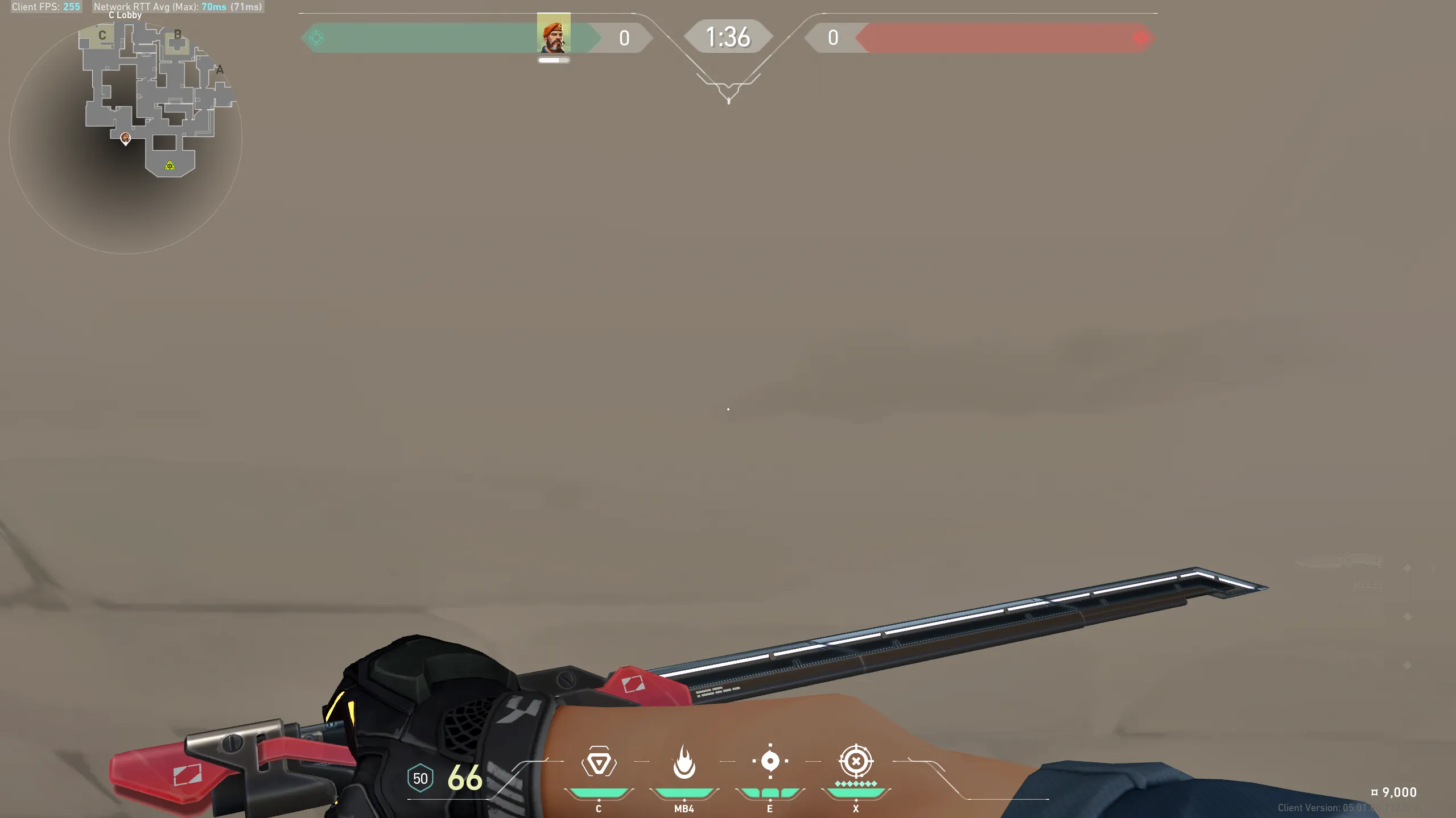 Brimstone Incendiary on Haven Attack Site C — step 2 of 4: Aim — line up the shot