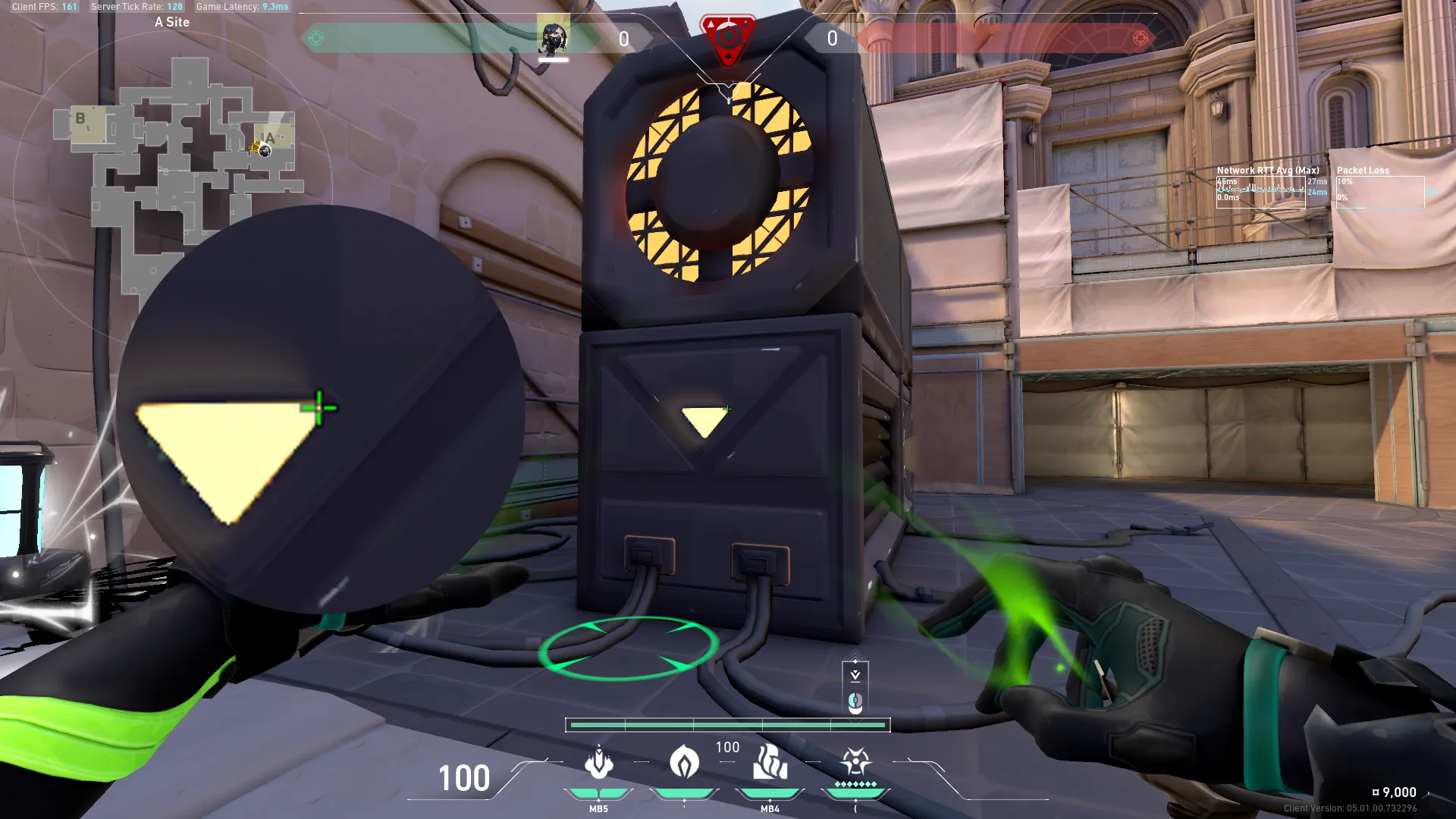 Viper Snake Bite on Ascent Defense Site A — step 2 of 10: Aim — line up the shot
