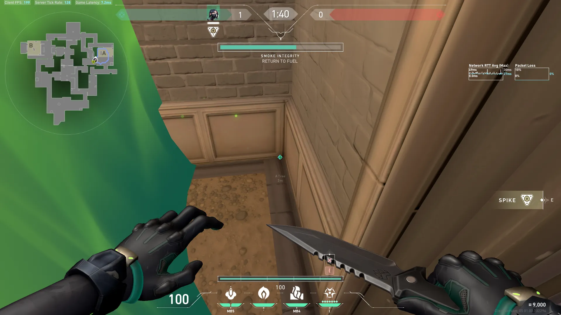 Viper Snake Bite on Ascent Defense Site A — step 4 of 10: Aim — line up the shot