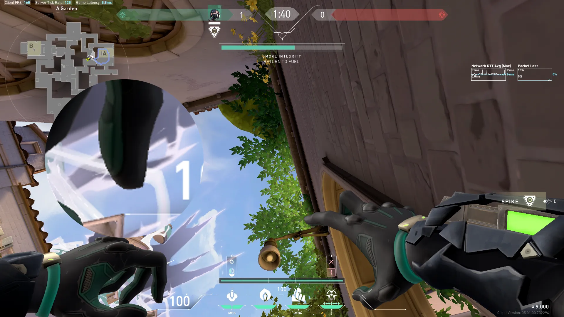 Viper Snake Bite on Ascent Defense Site A — step 9 of 10: Aim — line up the shot