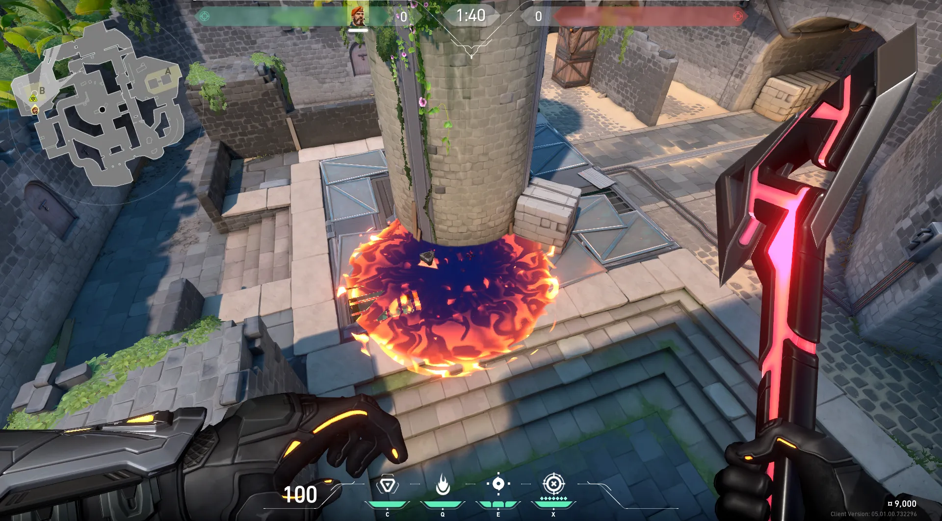 Brimstone Incendiary on Breeze Attack Site B — step 3 of 3: Result