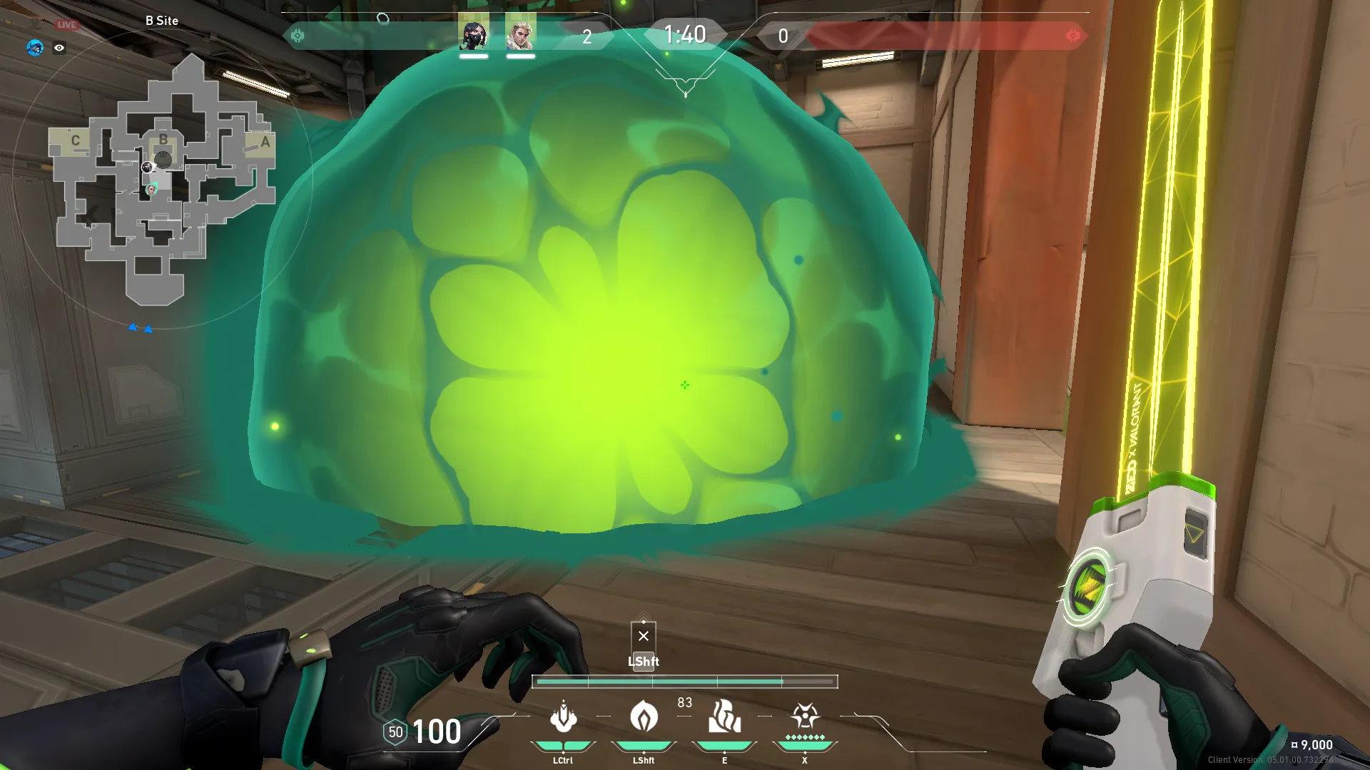 Viper Poison Cloud on Haven Attack Site B — step 3 of 3: Result