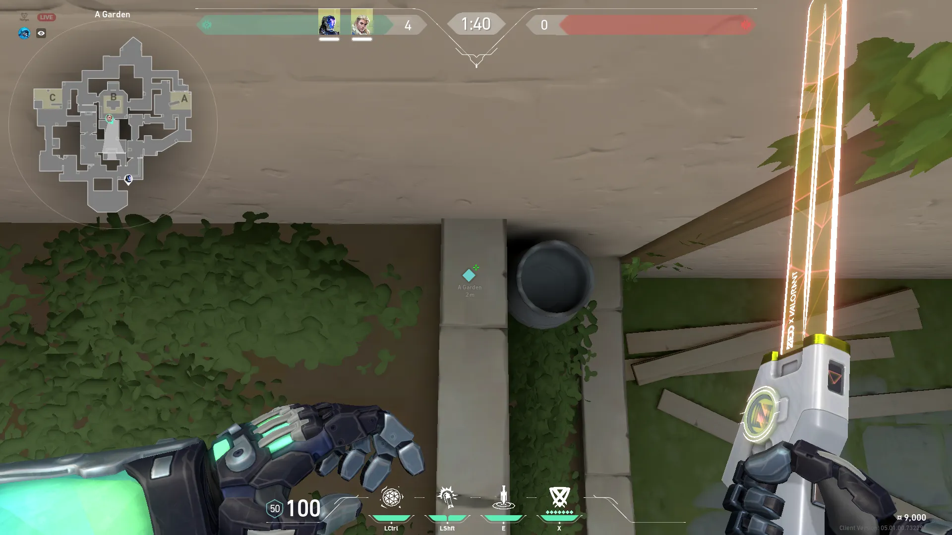 KAY/O Zero_Point on Haven Attack Site A — step 1 of 3: Position — where to stand