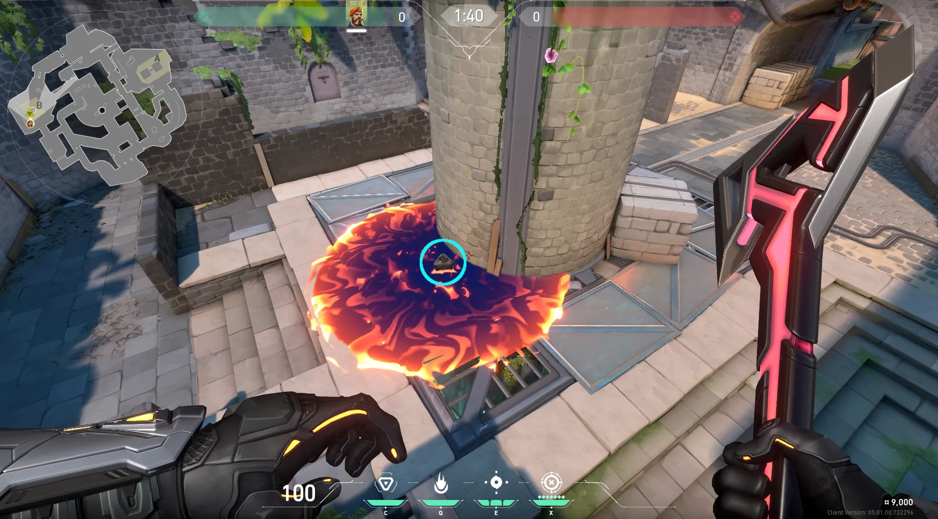 Brimstone Incendiary on Breeze Attack Site B — step 4 of 4: Result