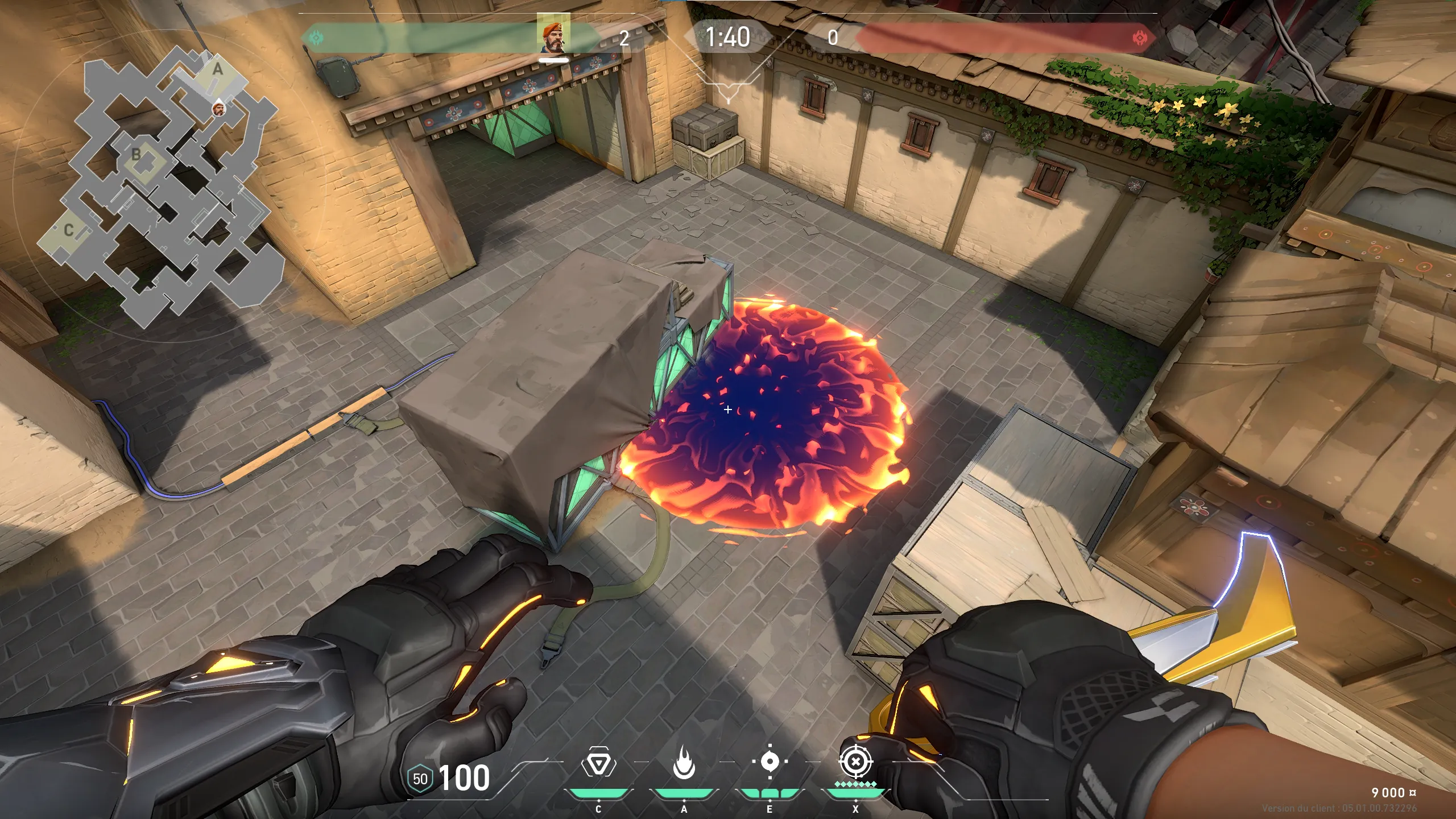 Brimstone Incendiary on Haven Defense Site A — step 3 of 3: Result