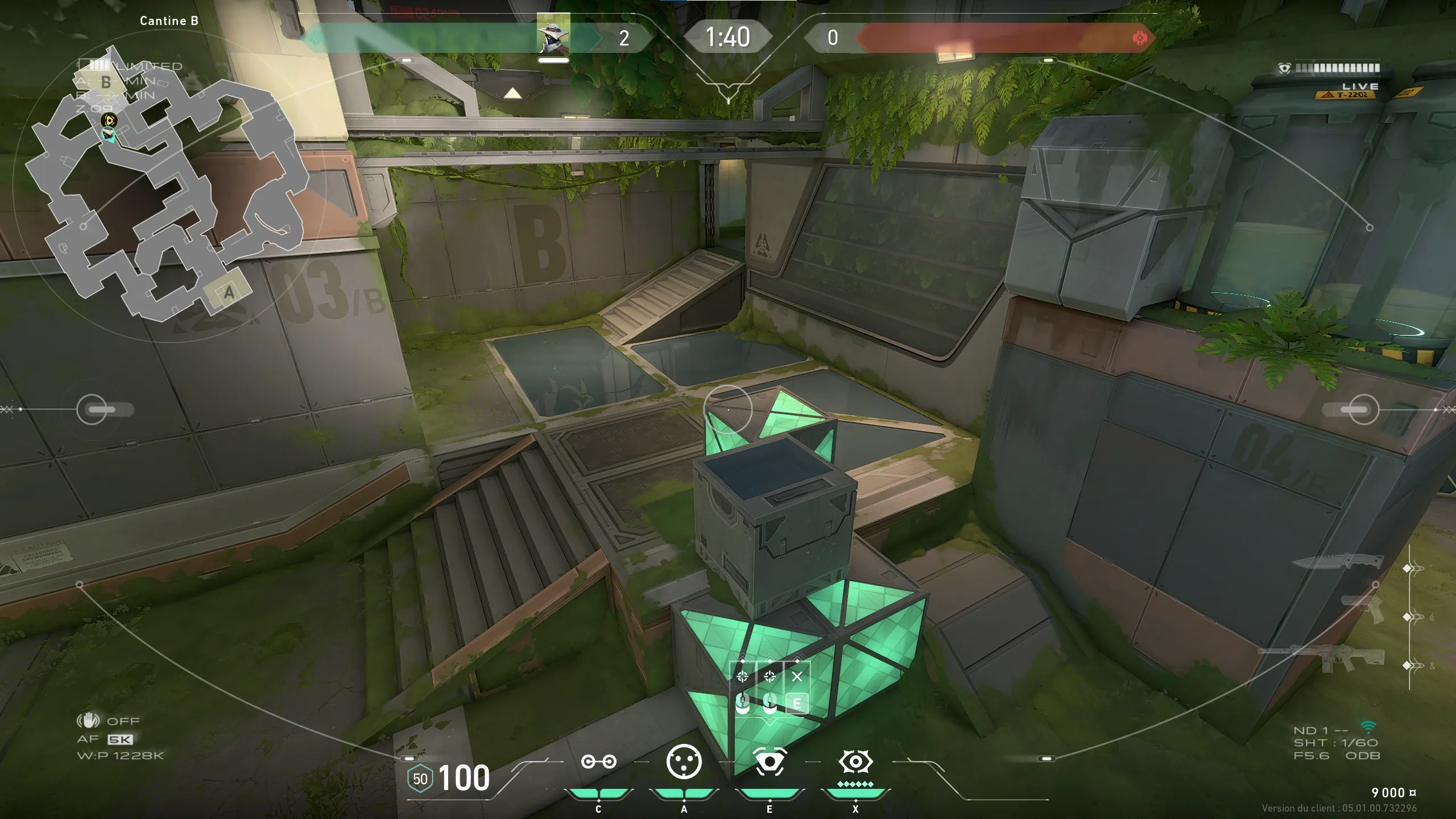 Cypher Spycam on Fracture Defense Site B — step 4 of 4: Result