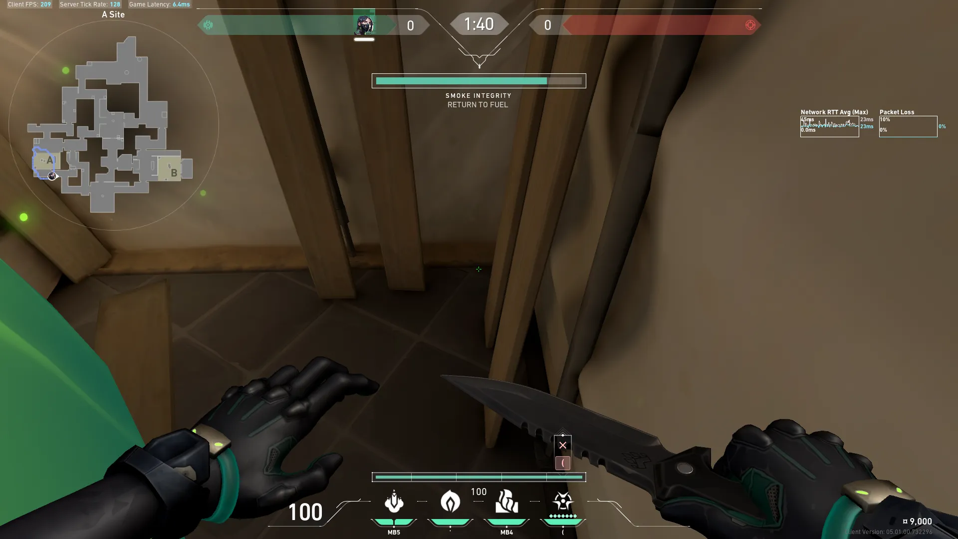Viper Snake Bite on Ascent Defense Site A — step 4 of 8: Aim — line up the shot