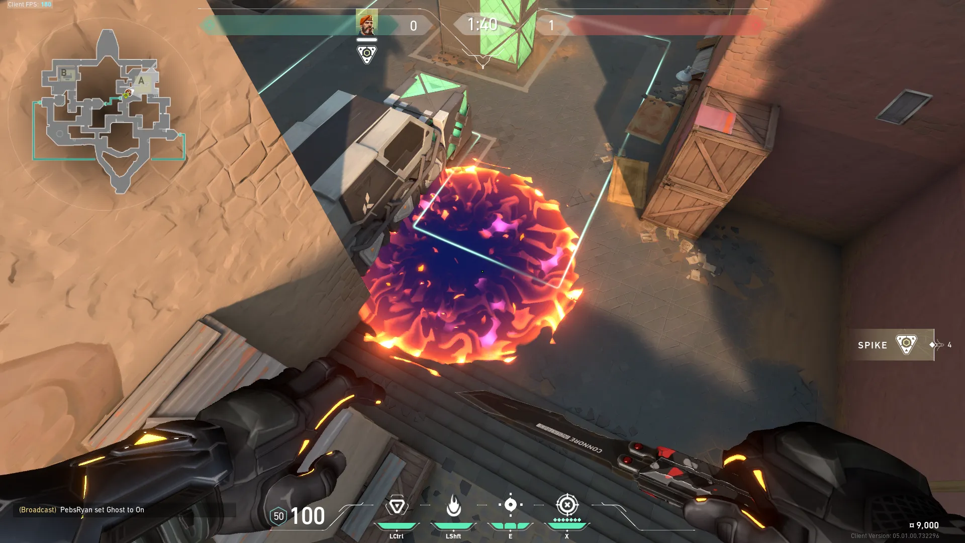 Brimstone Incendiary on Bind Attack Site A — step 3 of 3: Result