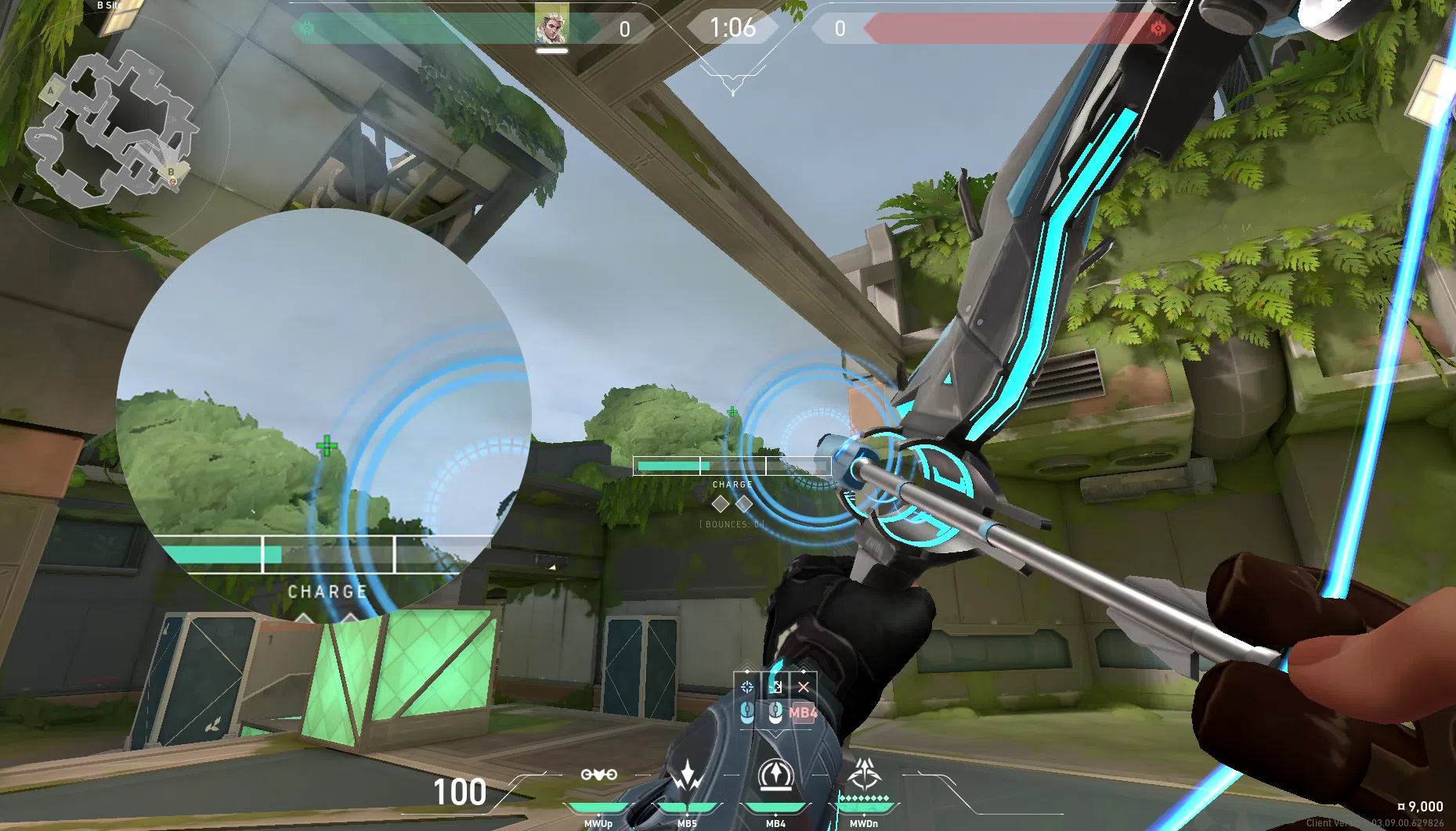 Sova Recon Bolt on Fracture Defense Site B — step 2 of 3: Aim — line up the shot