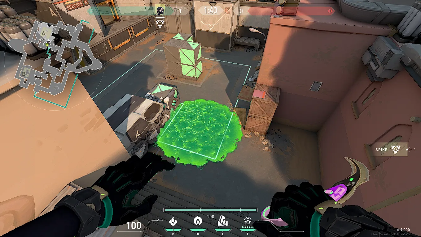 Viper Snake Bite on Bind Defense Site A — step 3 of 3: Result