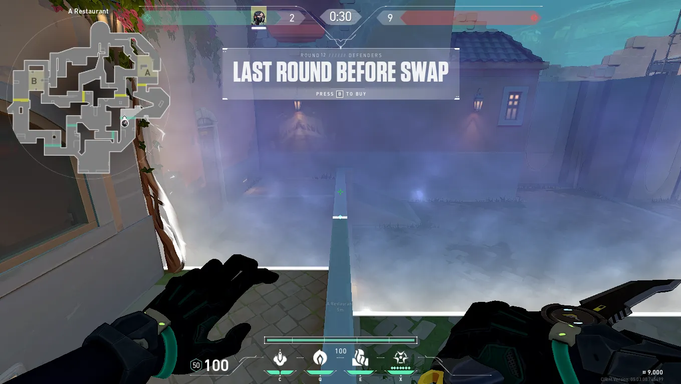 Viper Poison Cloud on Pearl Attack Site A — step 1 of 4: Position — where to stand