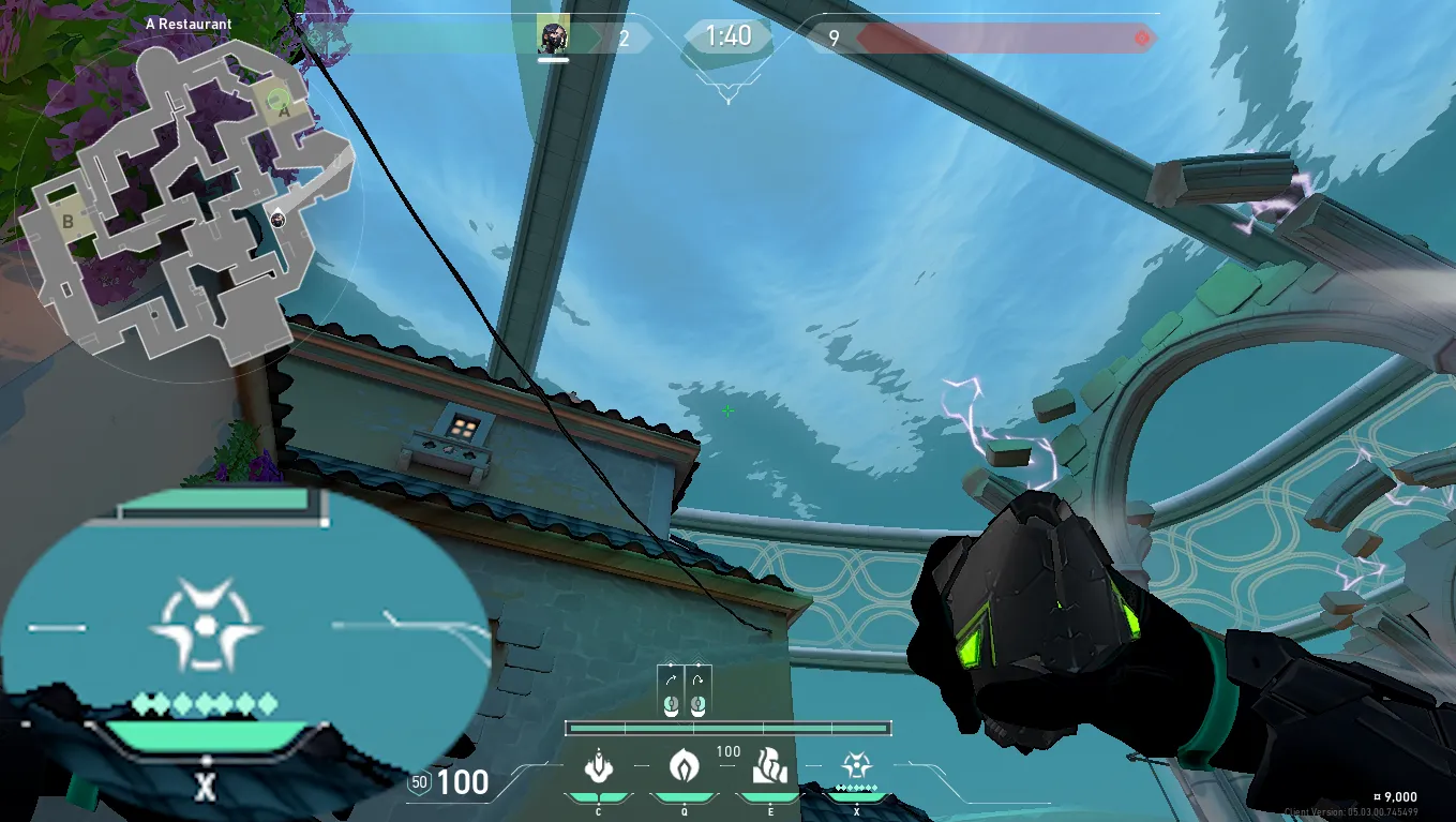 Viper Poison Cloud on Pearl Attack Site A — step 2 of 4: Aim — line up the shot