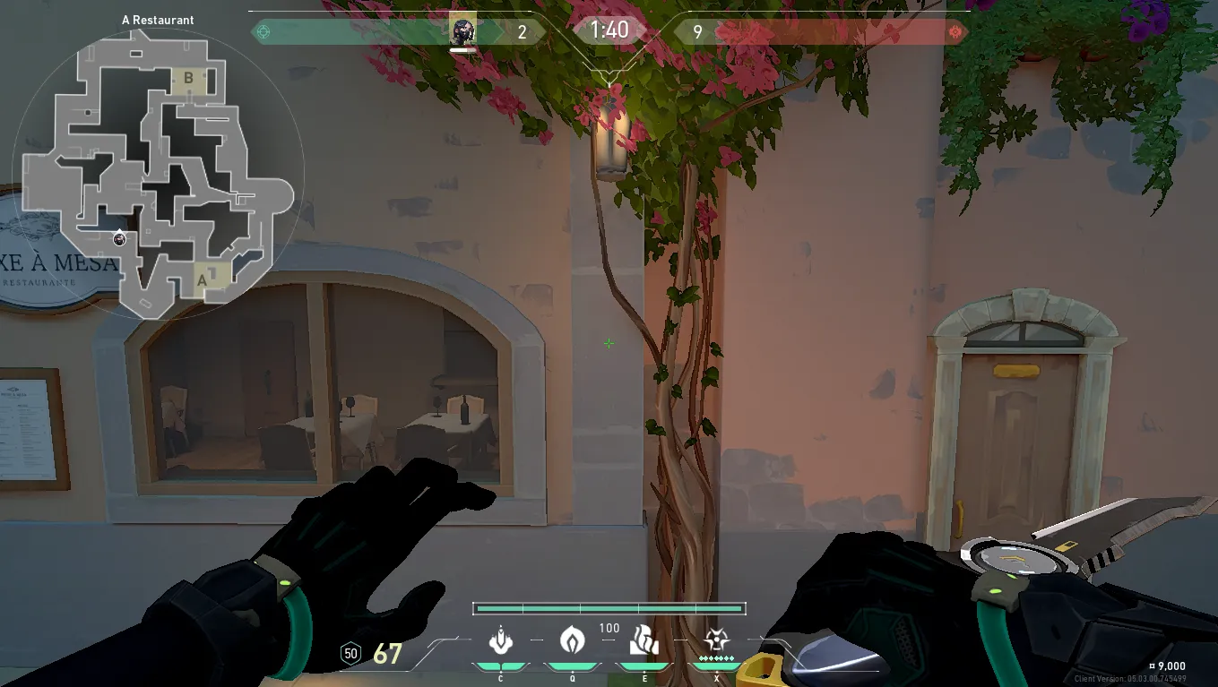 Viper Poison Cloud on Pearl Attack Site A — step 3 of 4: Aim — line up the shot