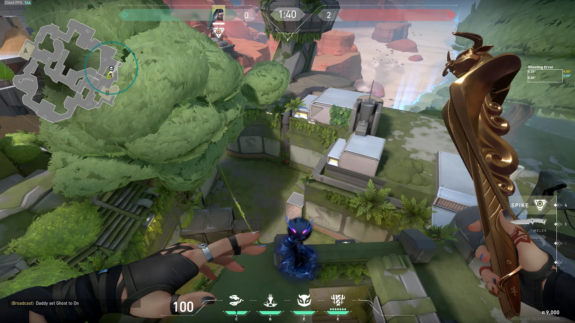 Fade Haunt on Fracture Defense Site B — step 3 of 3: Result