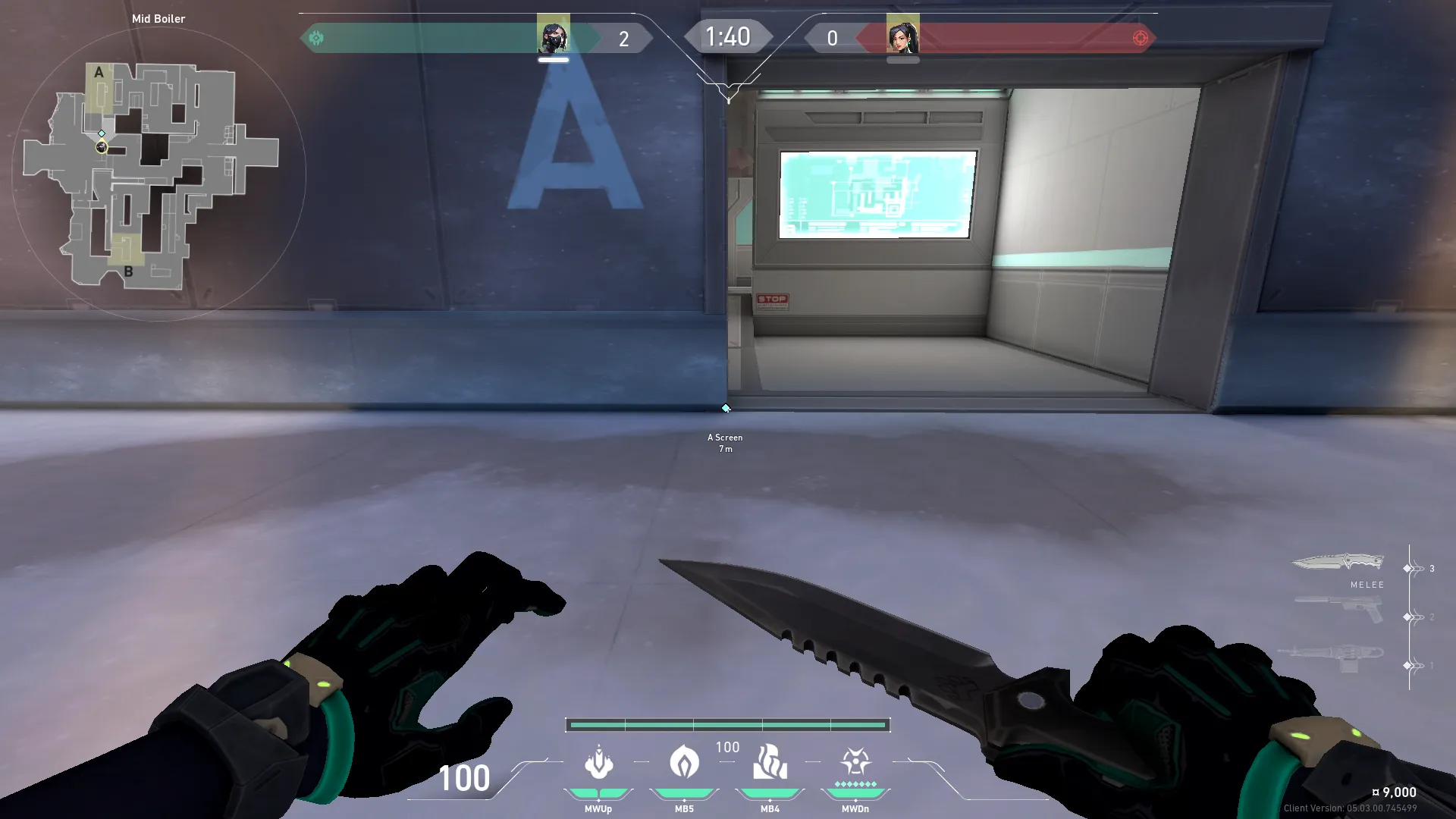 Viper Snake Bite on Icebox Defense Site B — step 1 of 3: Position — where to stand